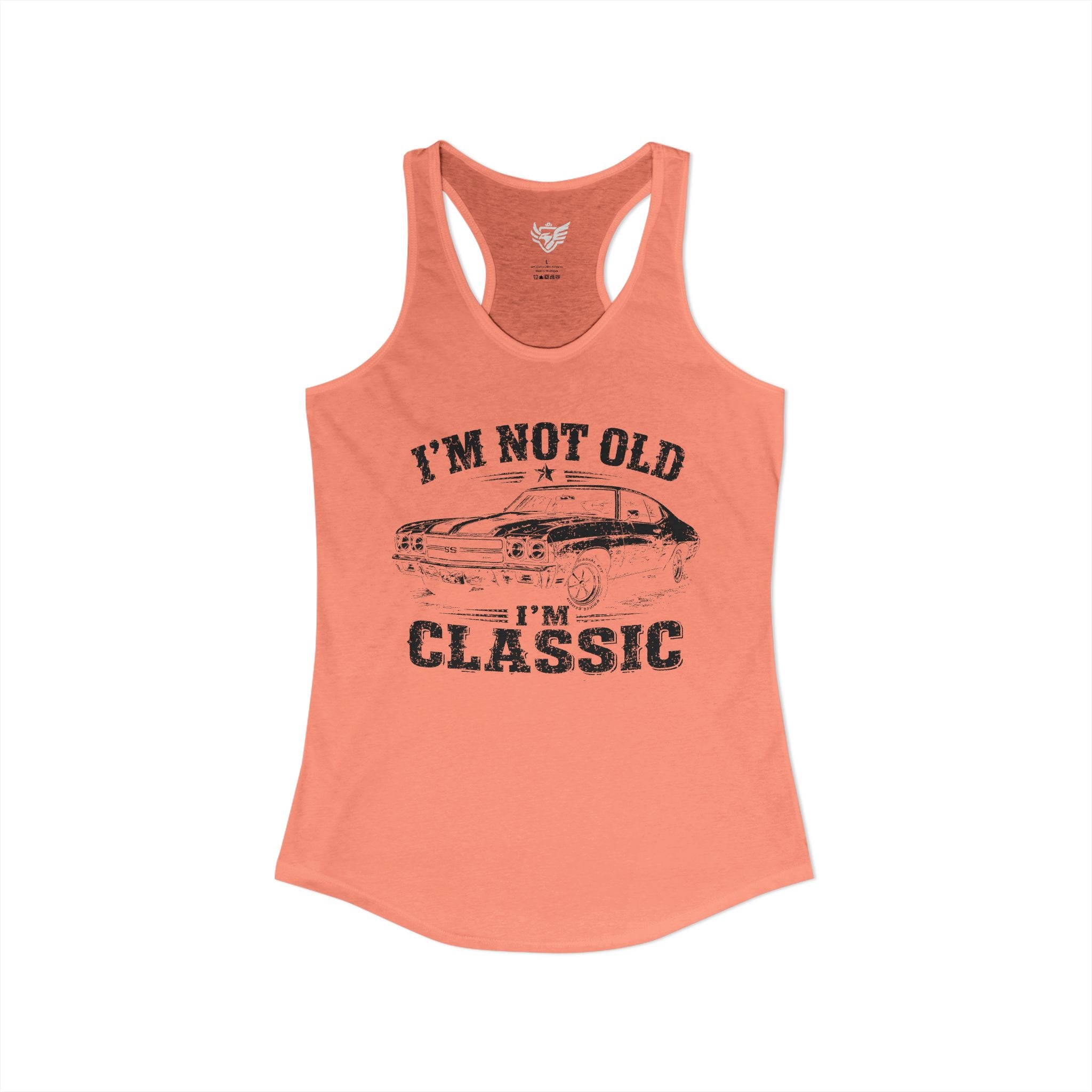 Not Old, Classic Ideal Racerback Tank