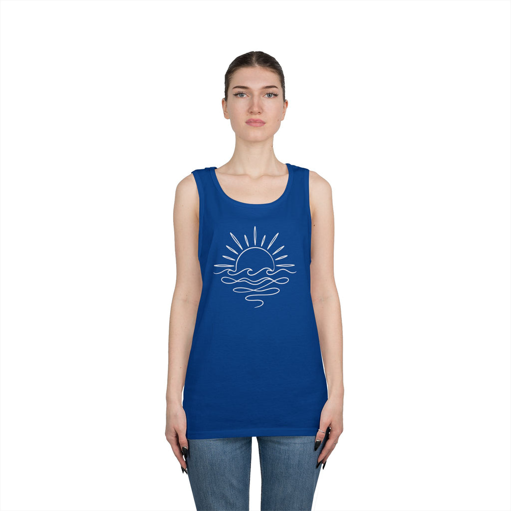 Sunny Sea Heavy Cotton Tank Top