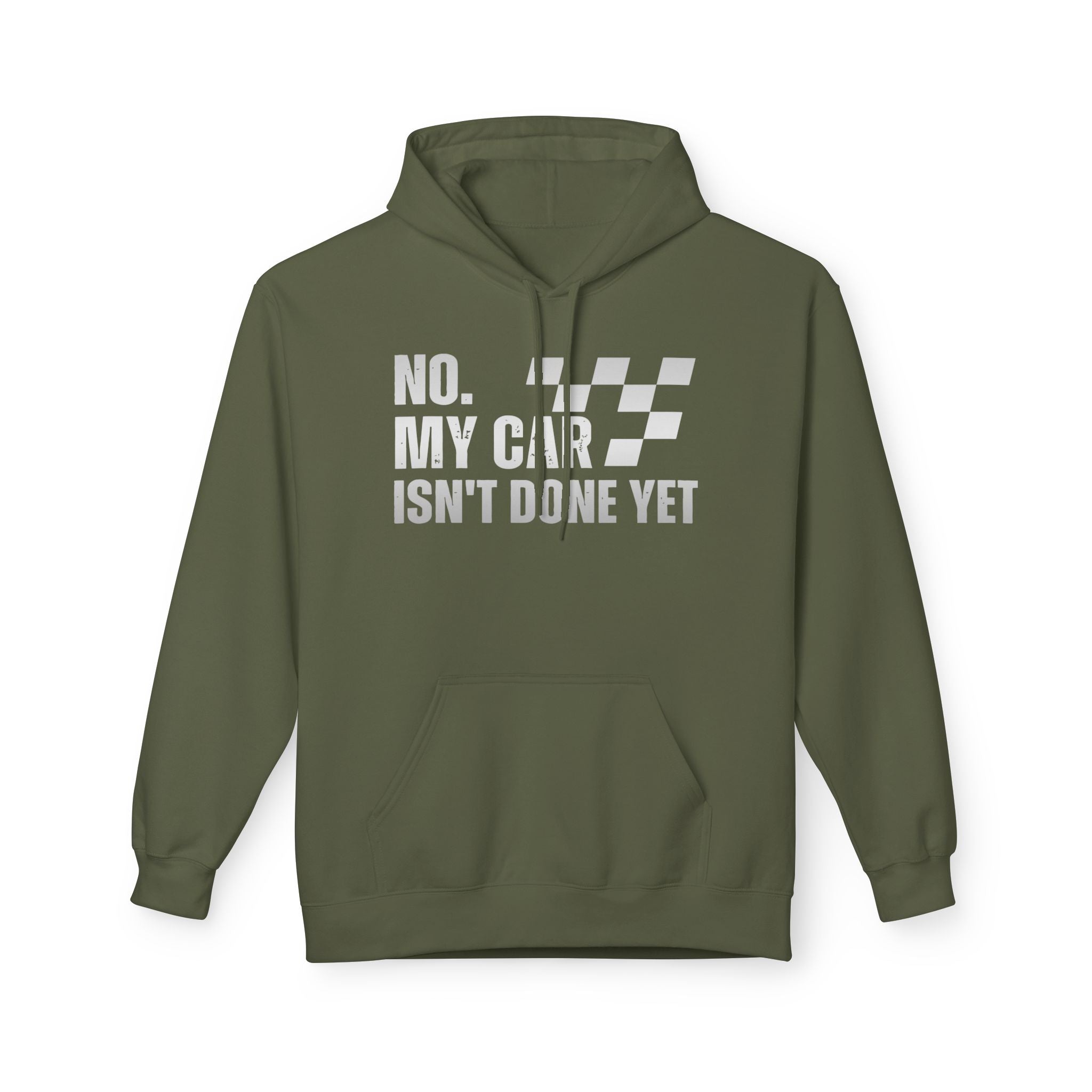 Unfinished Midweight Softstyle Fleece Hoodie
