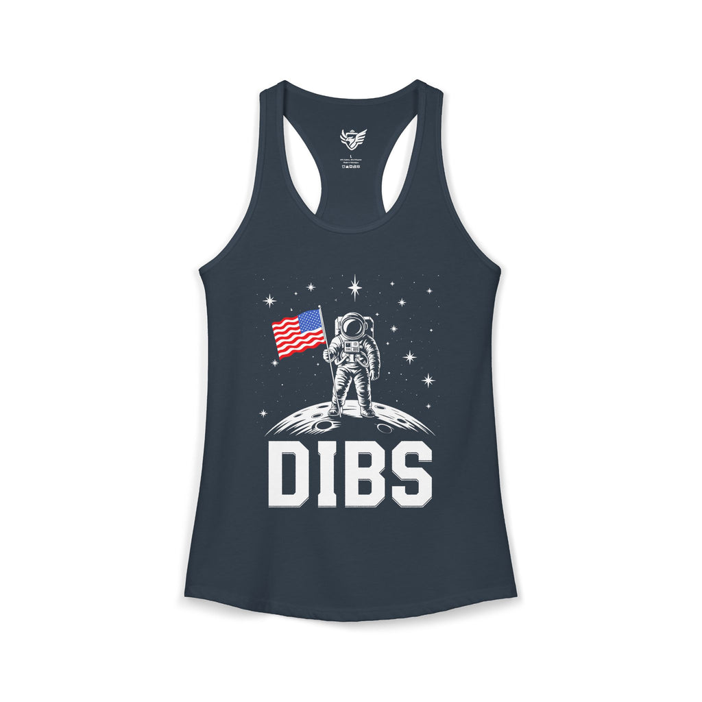DIBS on the Moon Ideal Racerback Tank