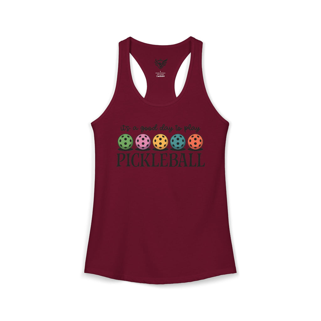 Good Day Pickleball Ideal Racerback Tank