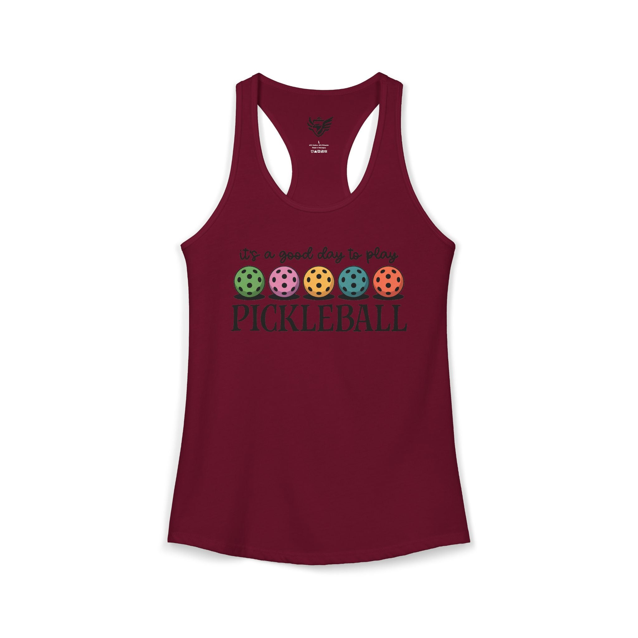 Good Day Pickleball Ideal Racerback Tank