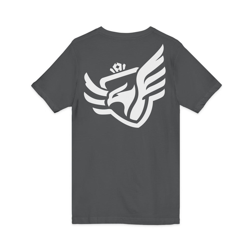 Royal Sparrow Jersey Short Sleeve V-Neck Tee