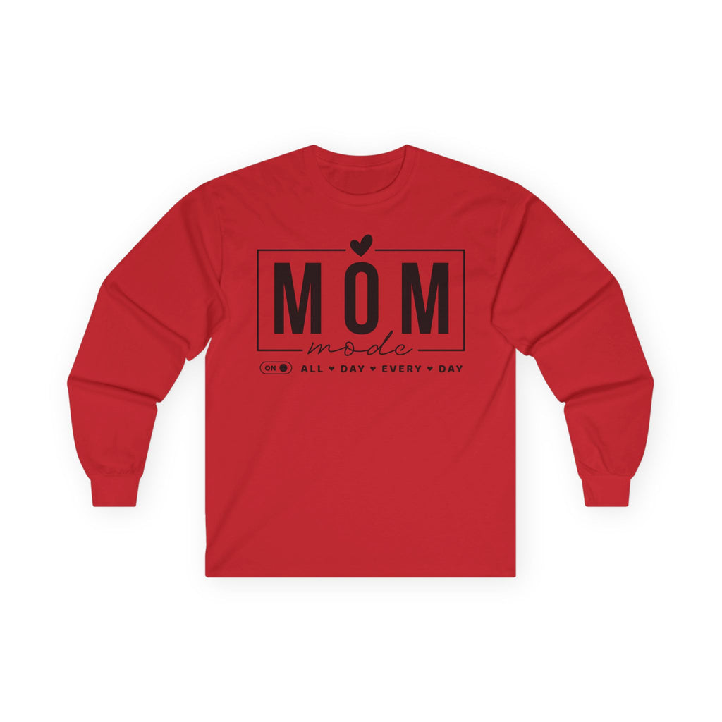Mom Mode Cotton Long Sleeve Tee