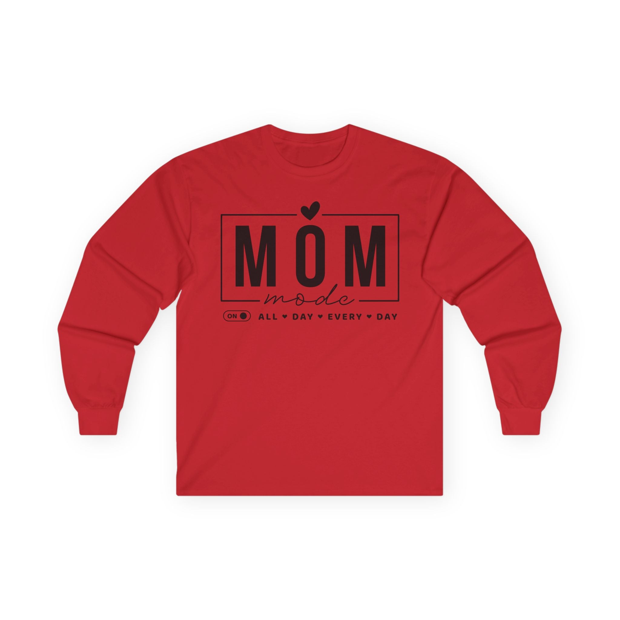 Mom Mode Cotton Long Sleeve Tee