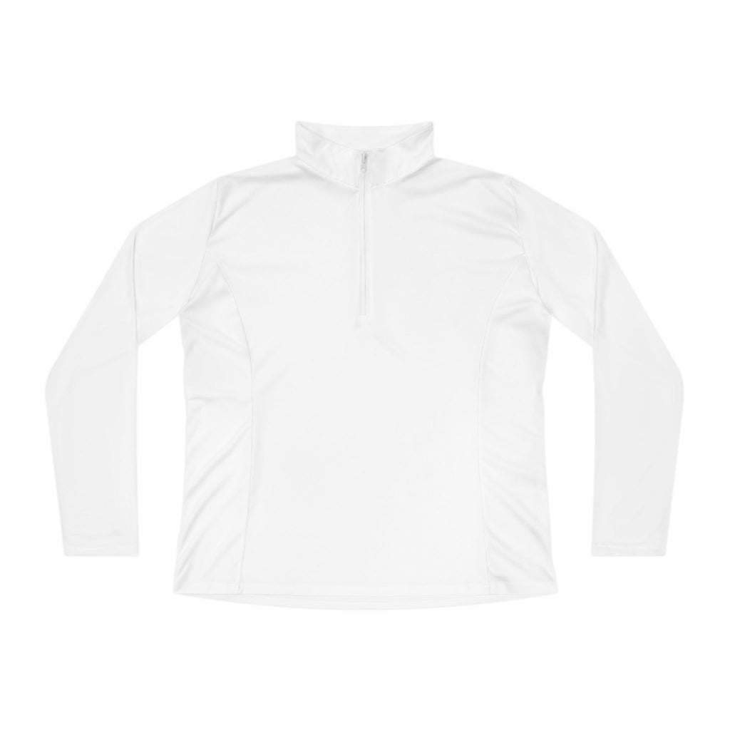 Ladies KY Leopard Quarter-Zip Pullover