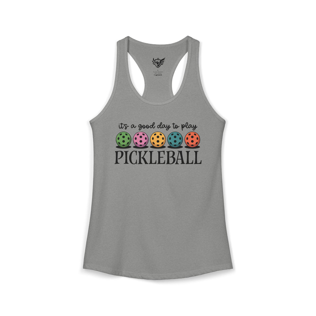 Good Day Pickleball Ideal Racerback Tank