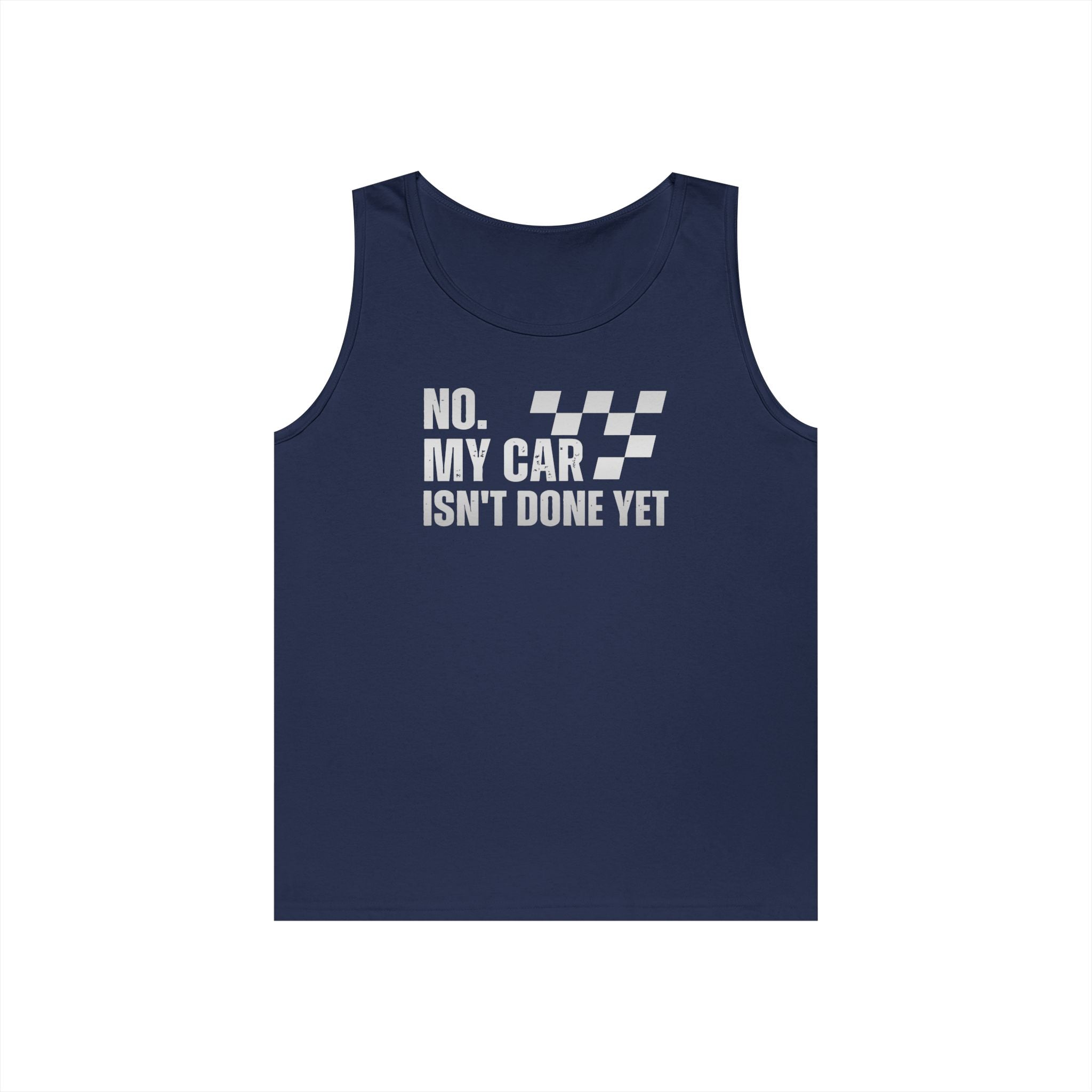 Unfinished Heavy Cotton Tank Top