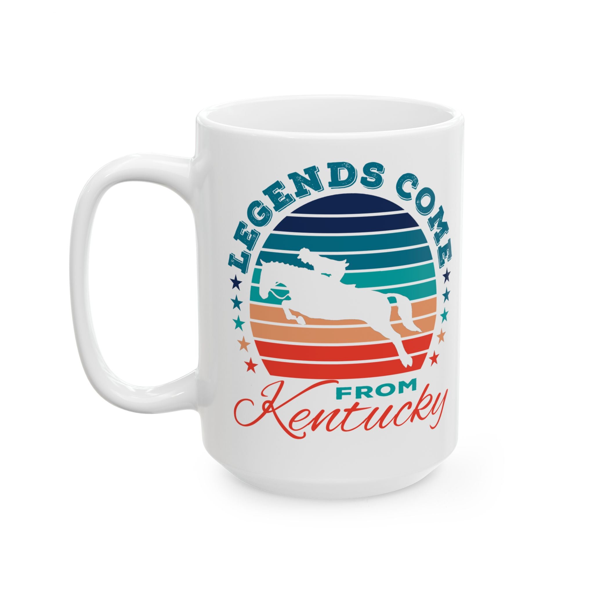 Legend 5 Star Ceramic Mug, (11oz, 15oz)