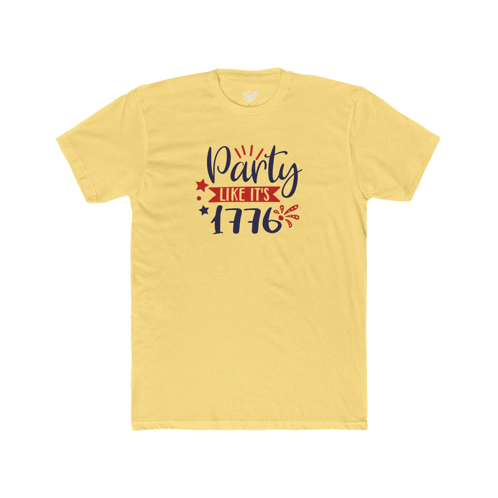 Party Like It's 1776 Cotton Crew Tee
