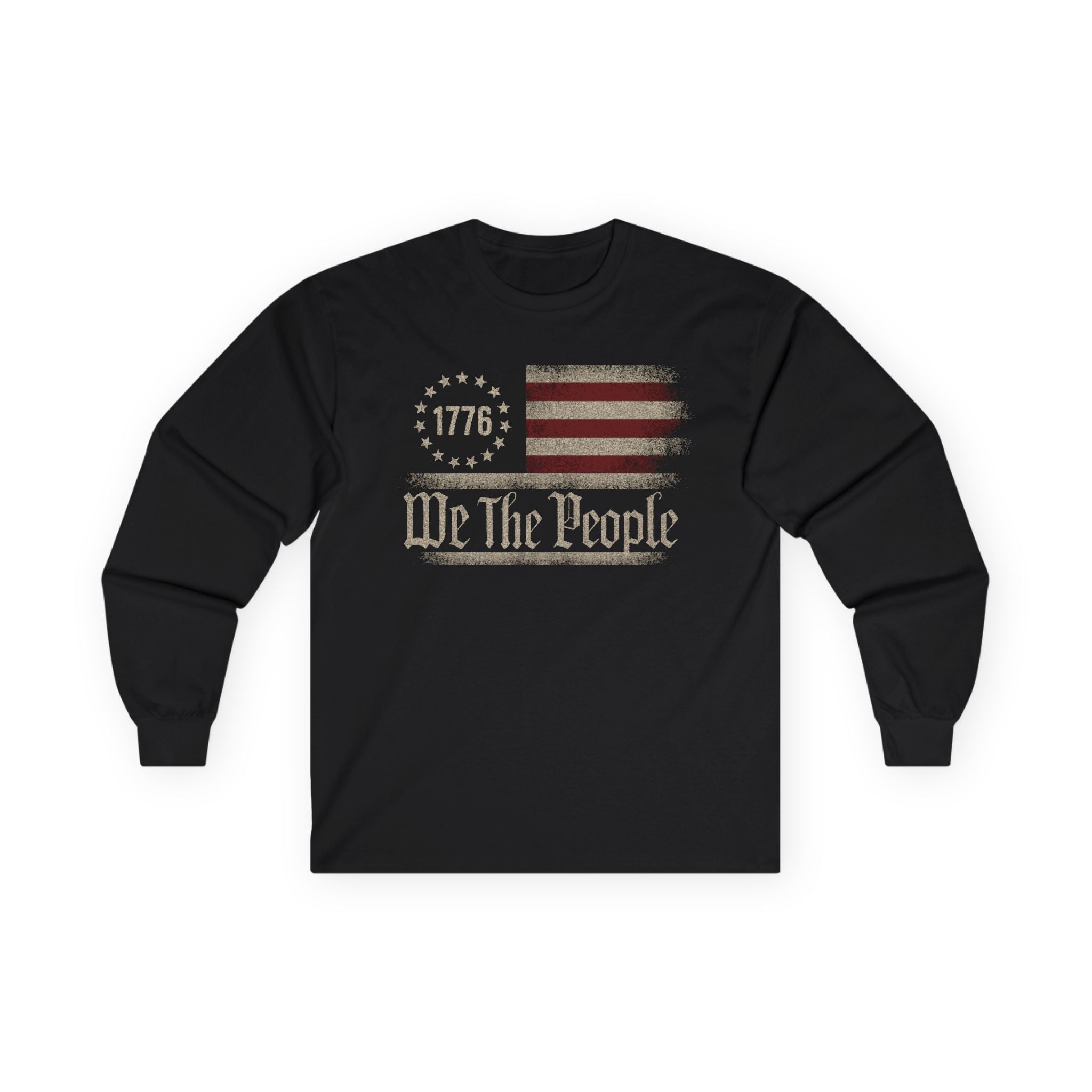 We The People Cotton Long Sleeve Tee