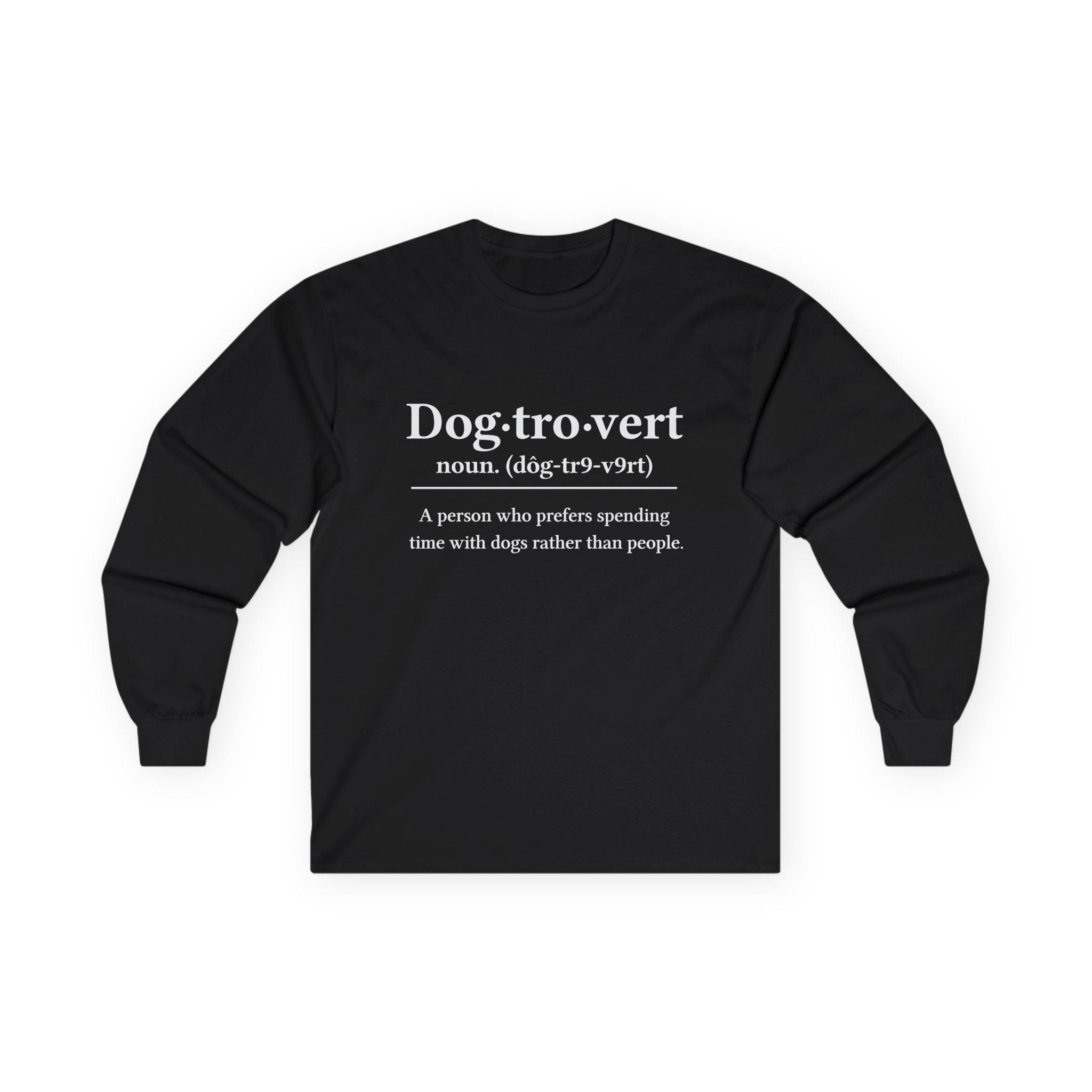 Dog-Tro-Vert Cotton Long Sleeve Tee