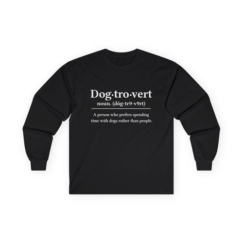 Dog-Tro-Vert Cotton Long Sleeve Tee