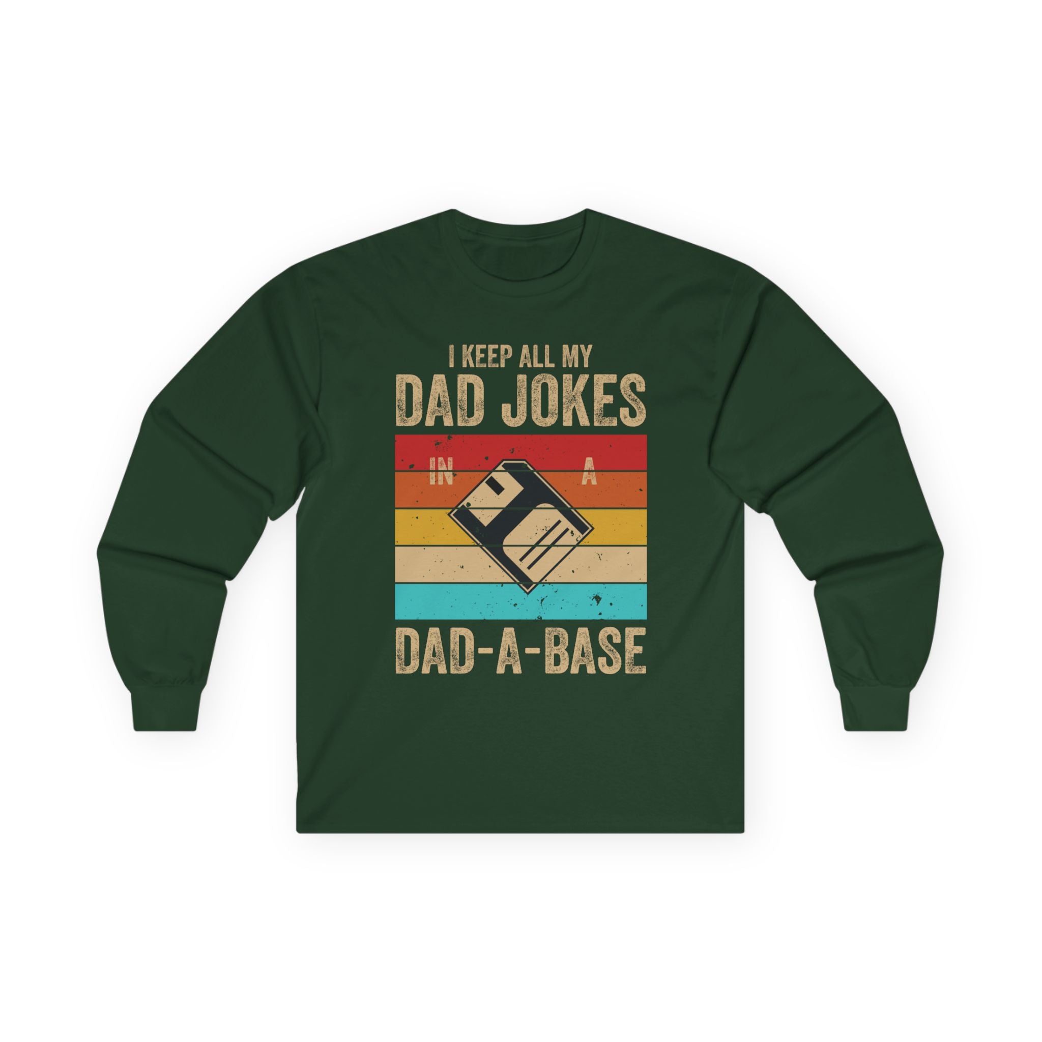 Dad-A-Base Cotton Long Sleeve Tee