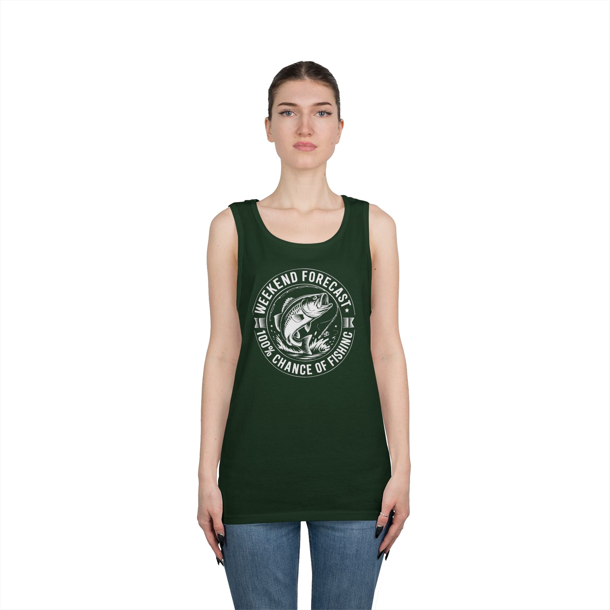 Weekend Forecast Heavy Cotton Tank Top