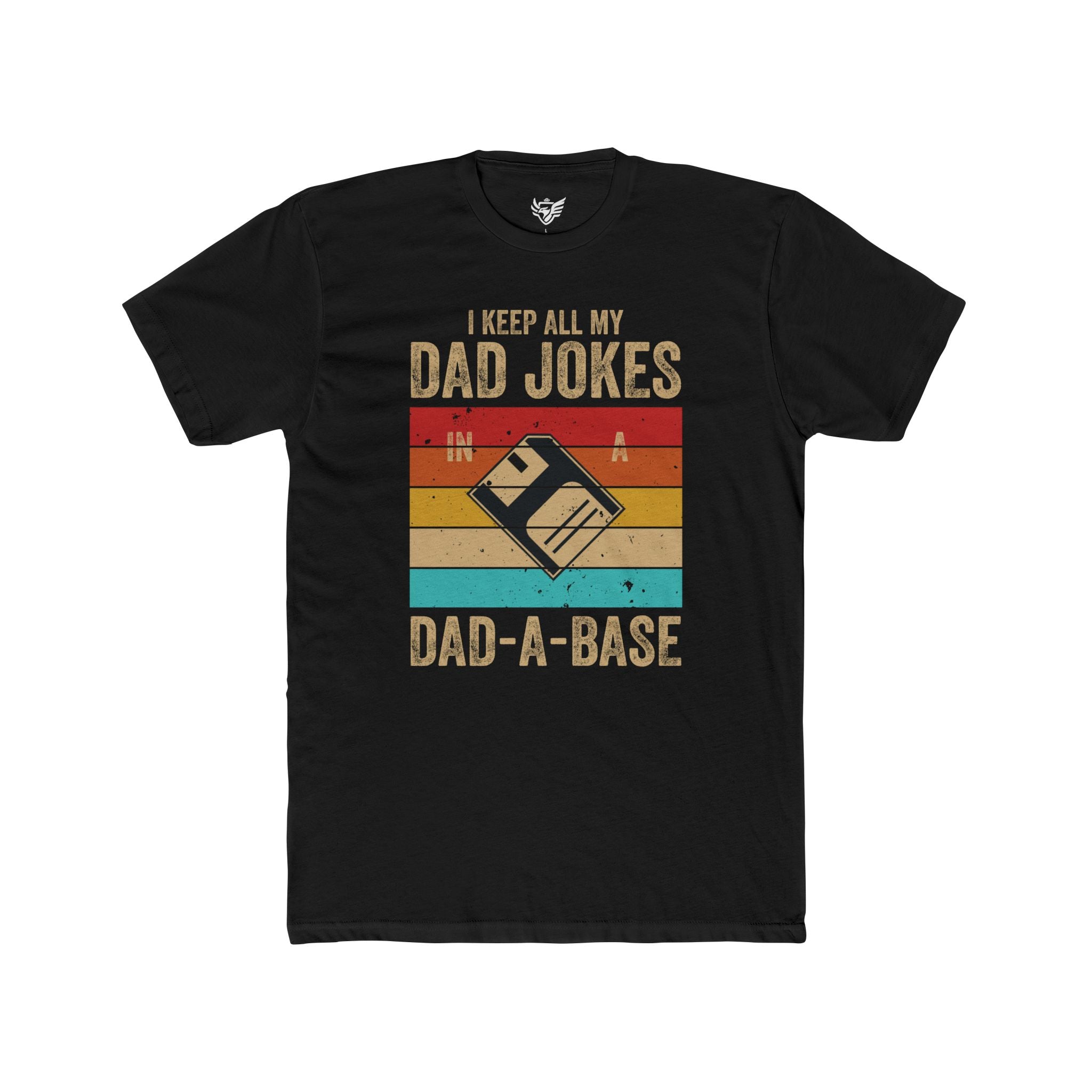 Dad-A-Base Cotton Crew Tee