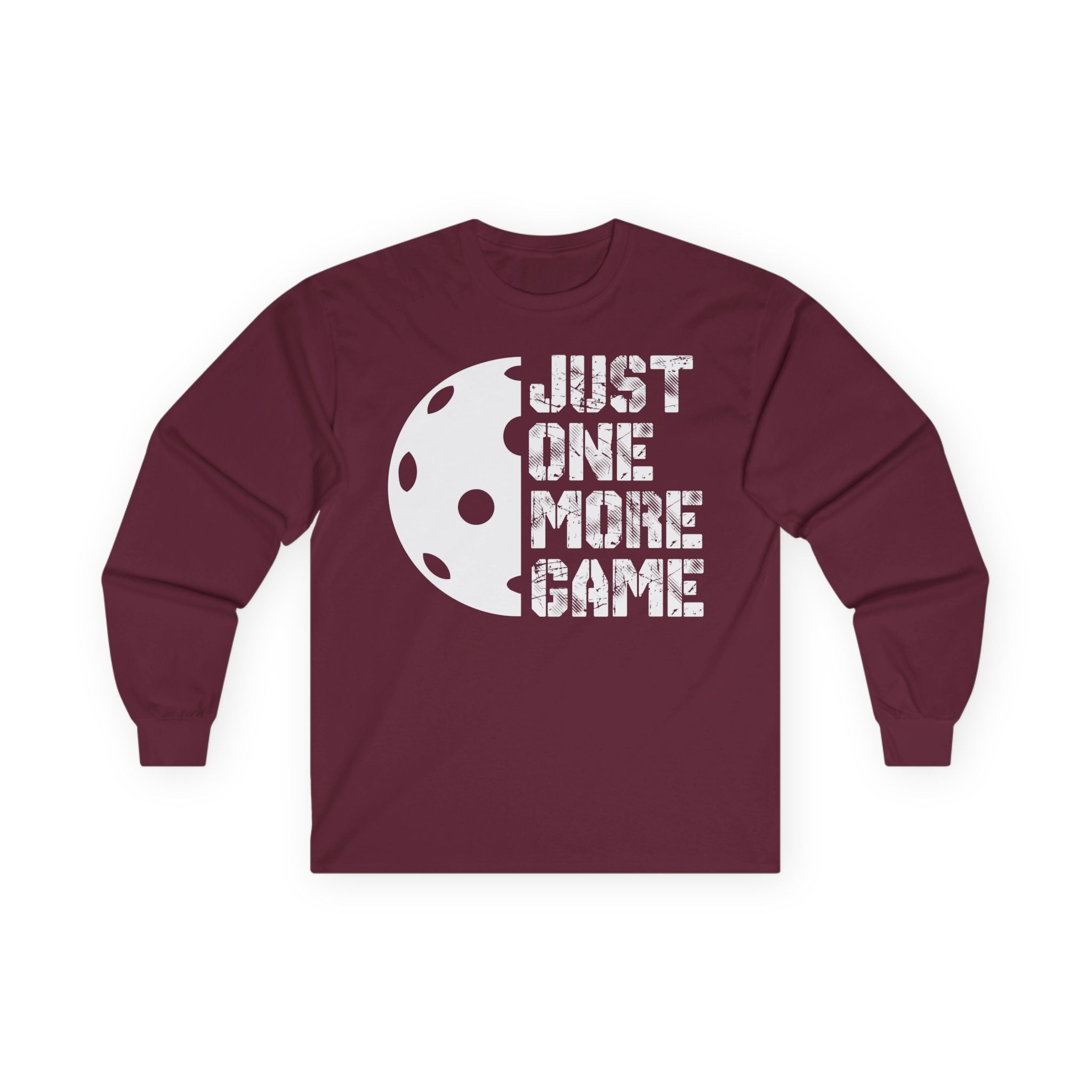 Just One More Game Cotton Long Sleeve Tee