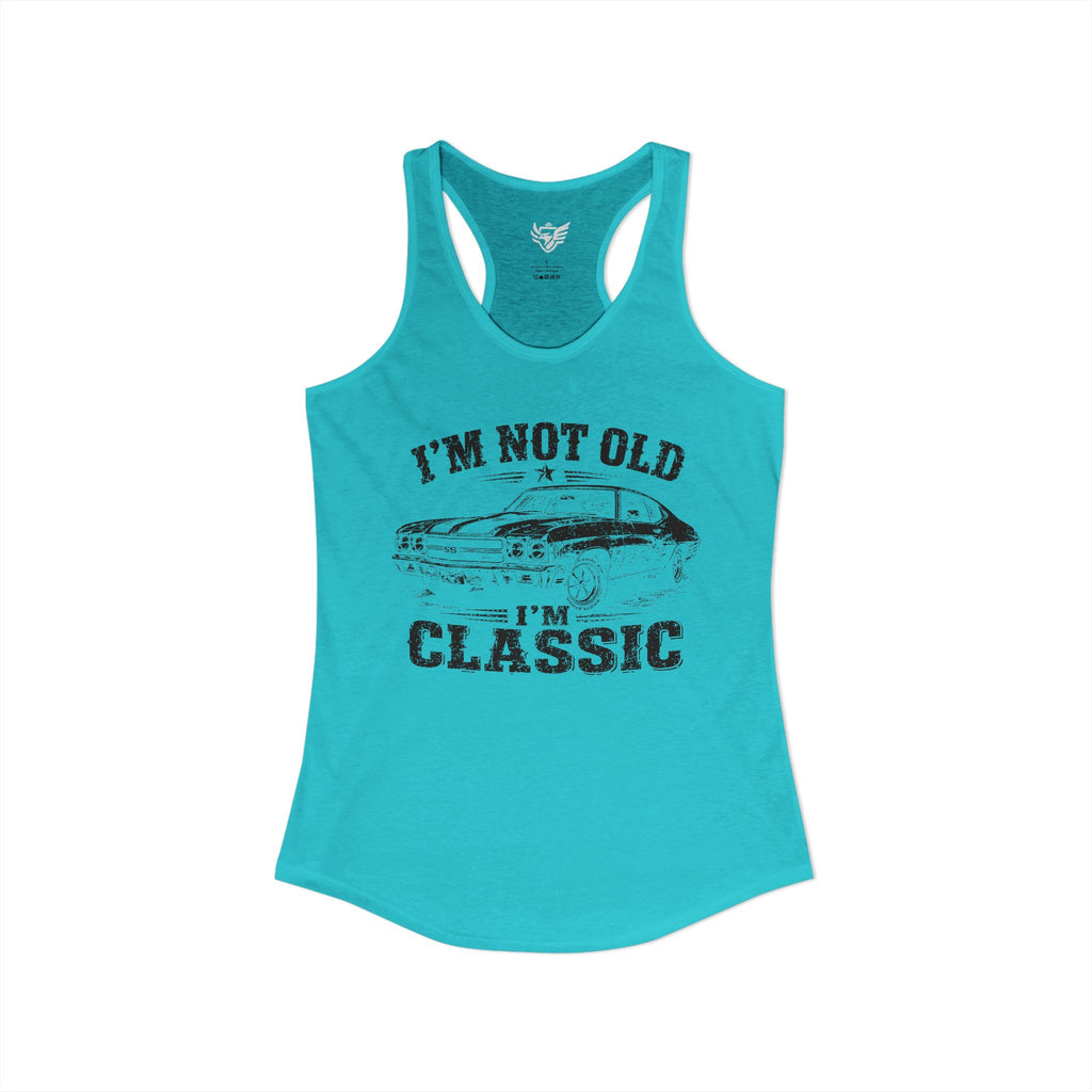 Not Old, Classic Ideal Racerback Tank