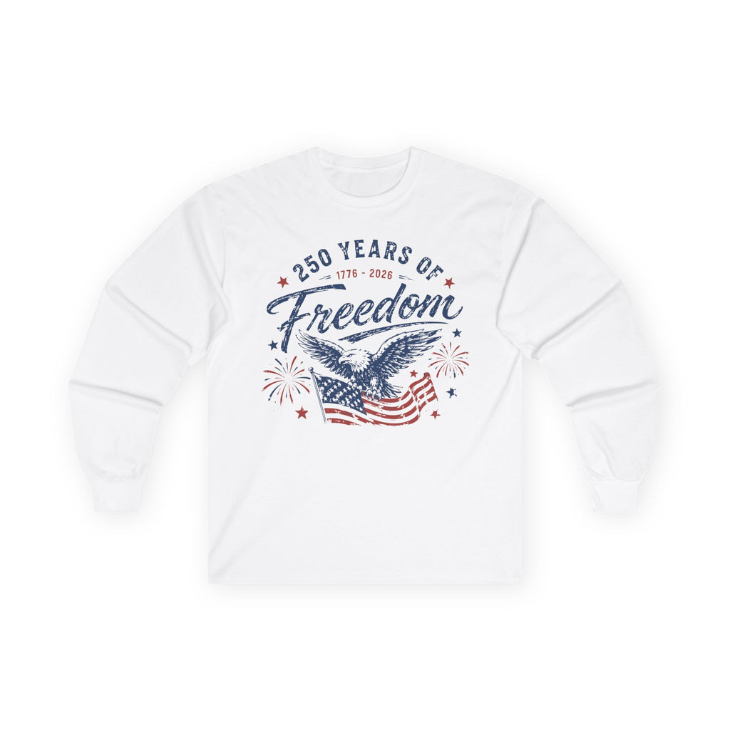250 Years of Freedom Cotton Long Sleeve Tee