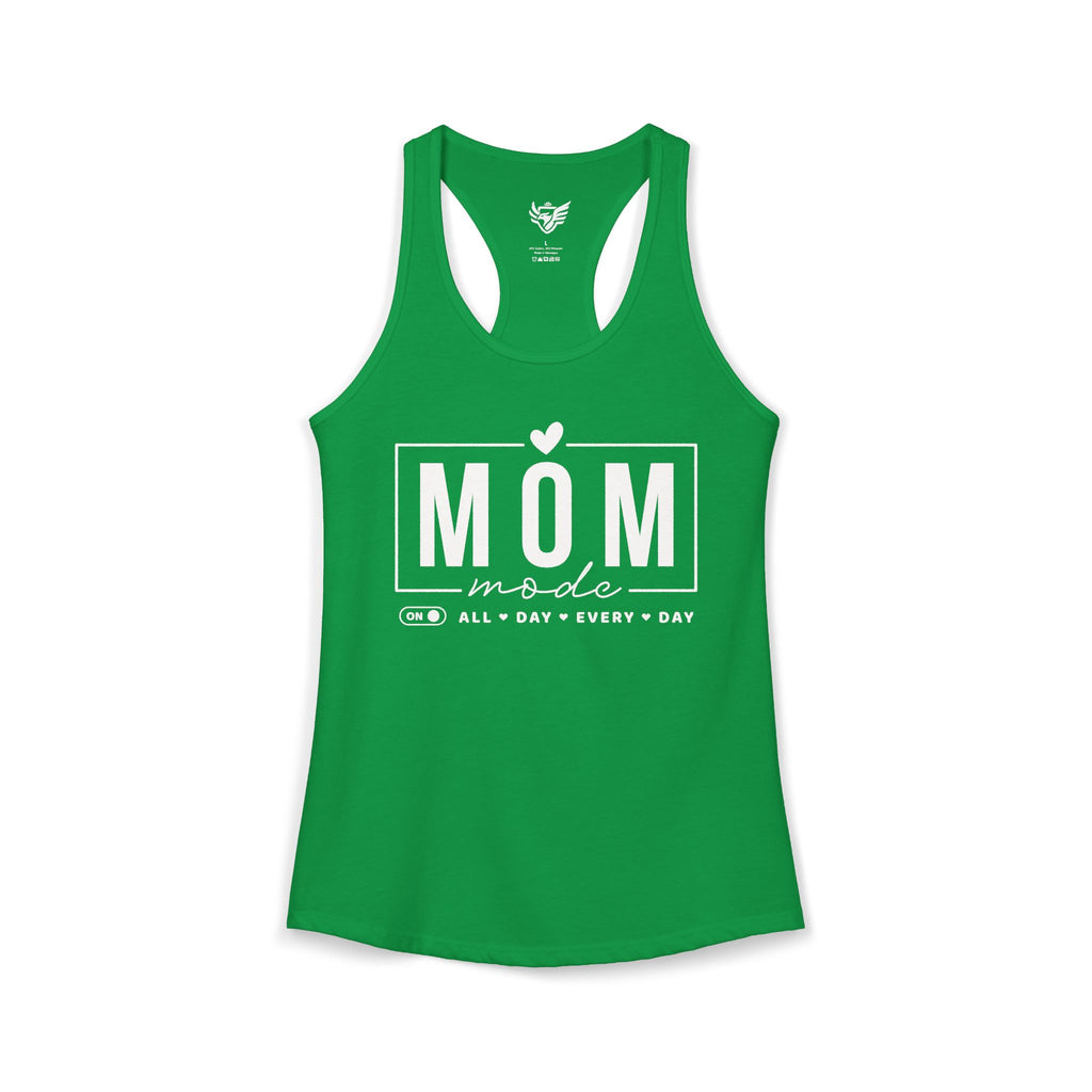 Mom Mode Ideal Racerback Tank