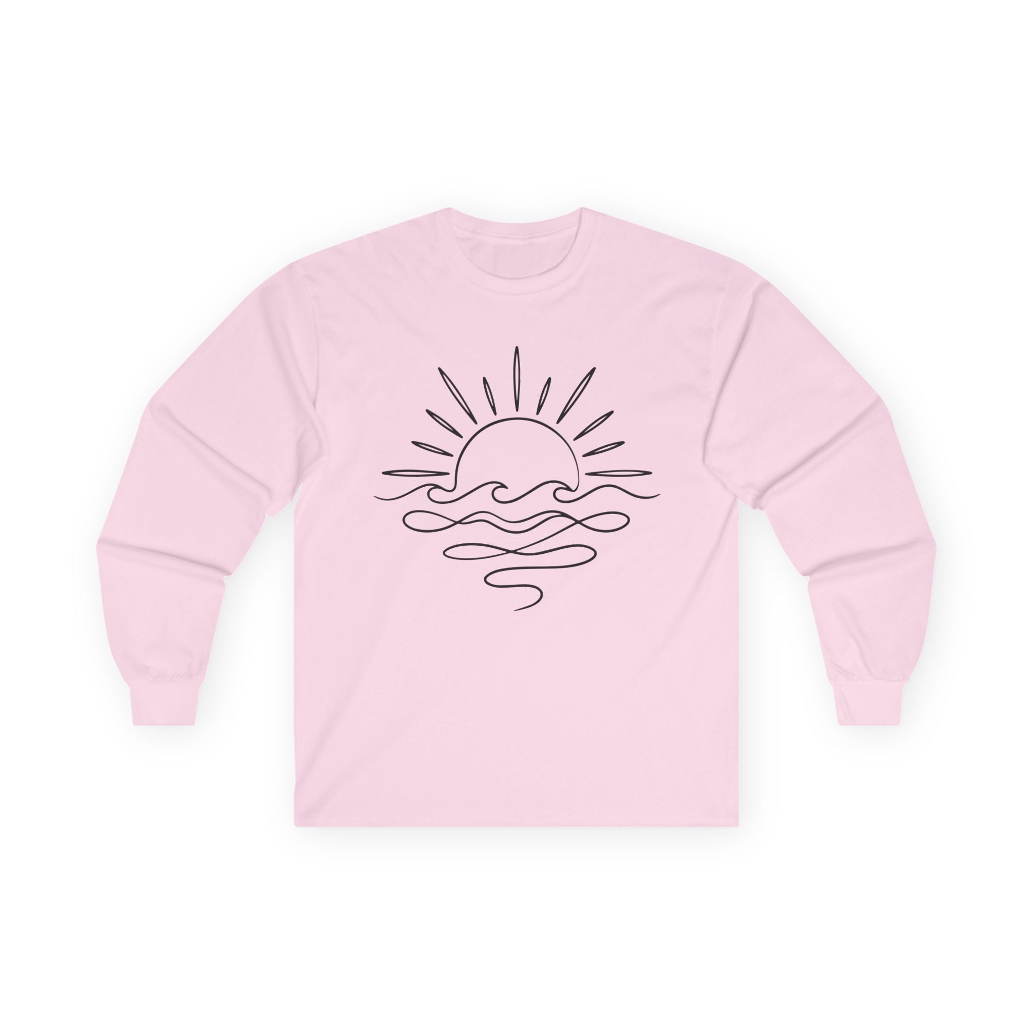 Sunny Sea Cotton Long Sleeve Tee