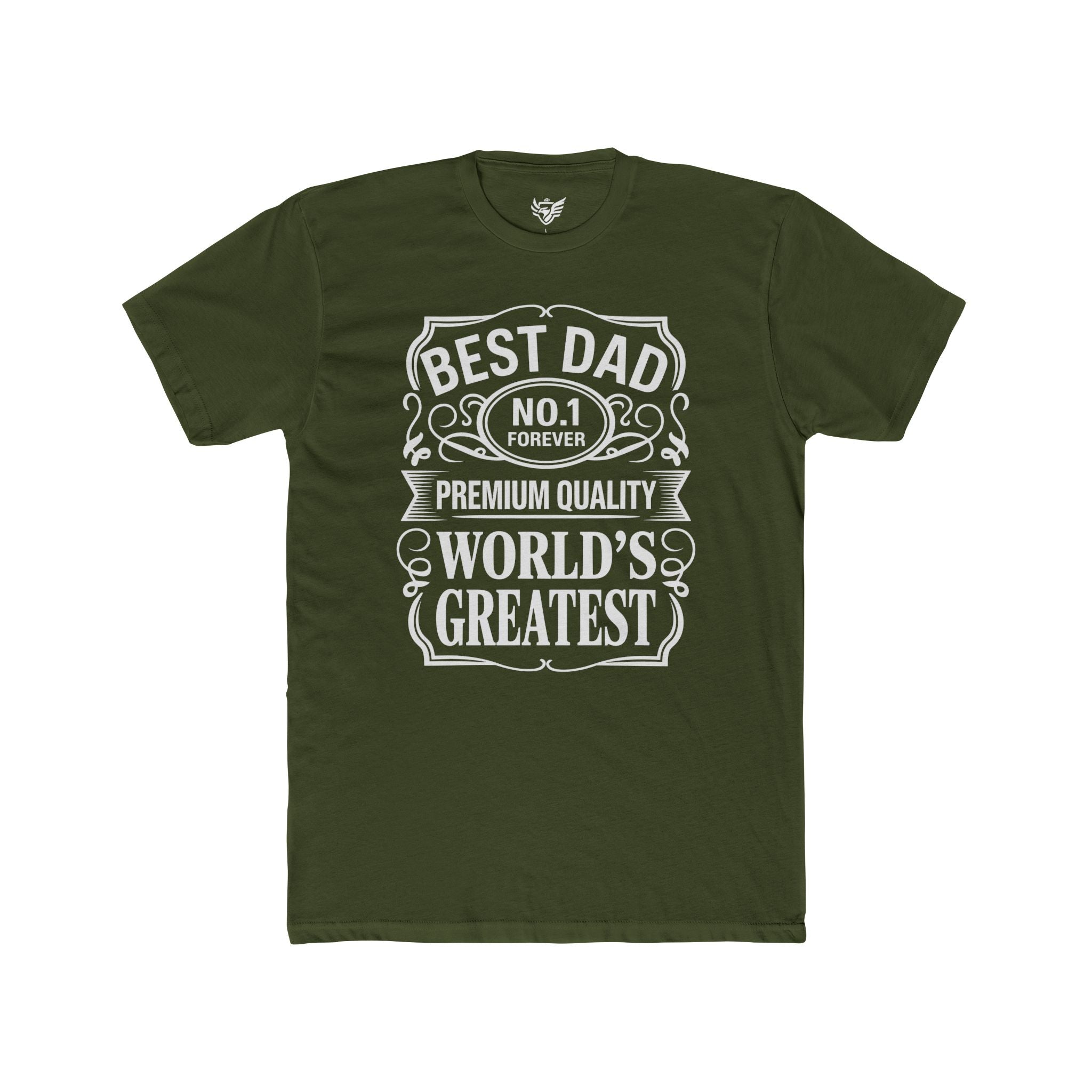 Bourbon Dad Cotton Crew Tee