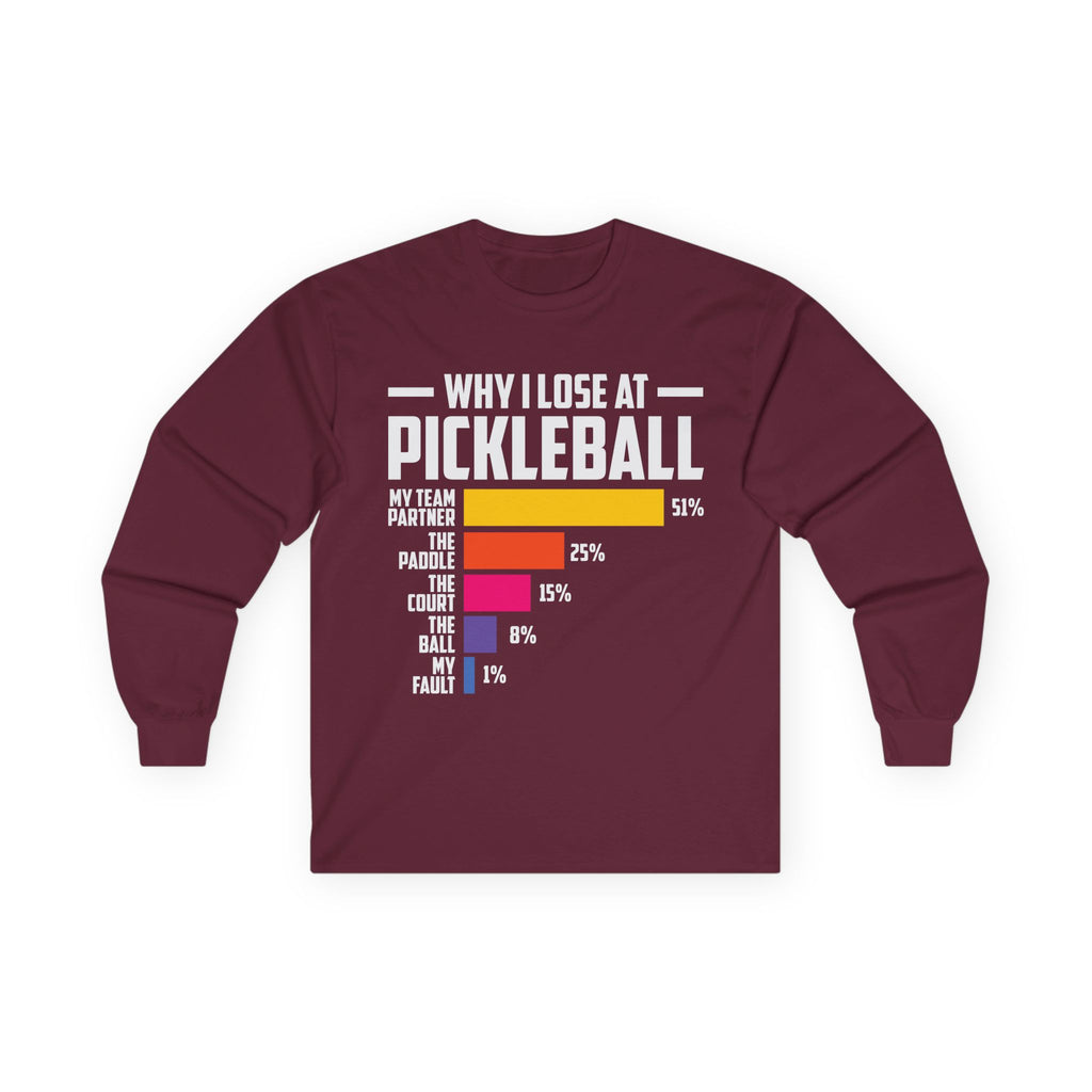 Why I Lose Cotton Long Sleeve Tee