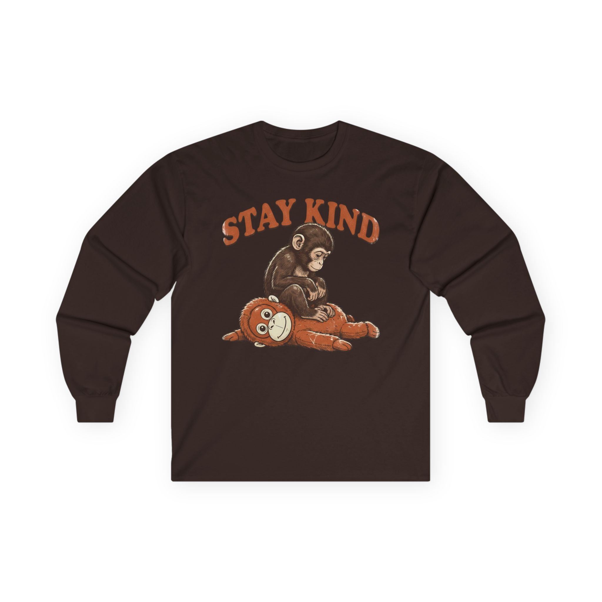 Stay Kind Cotton Long Sleeve Tee