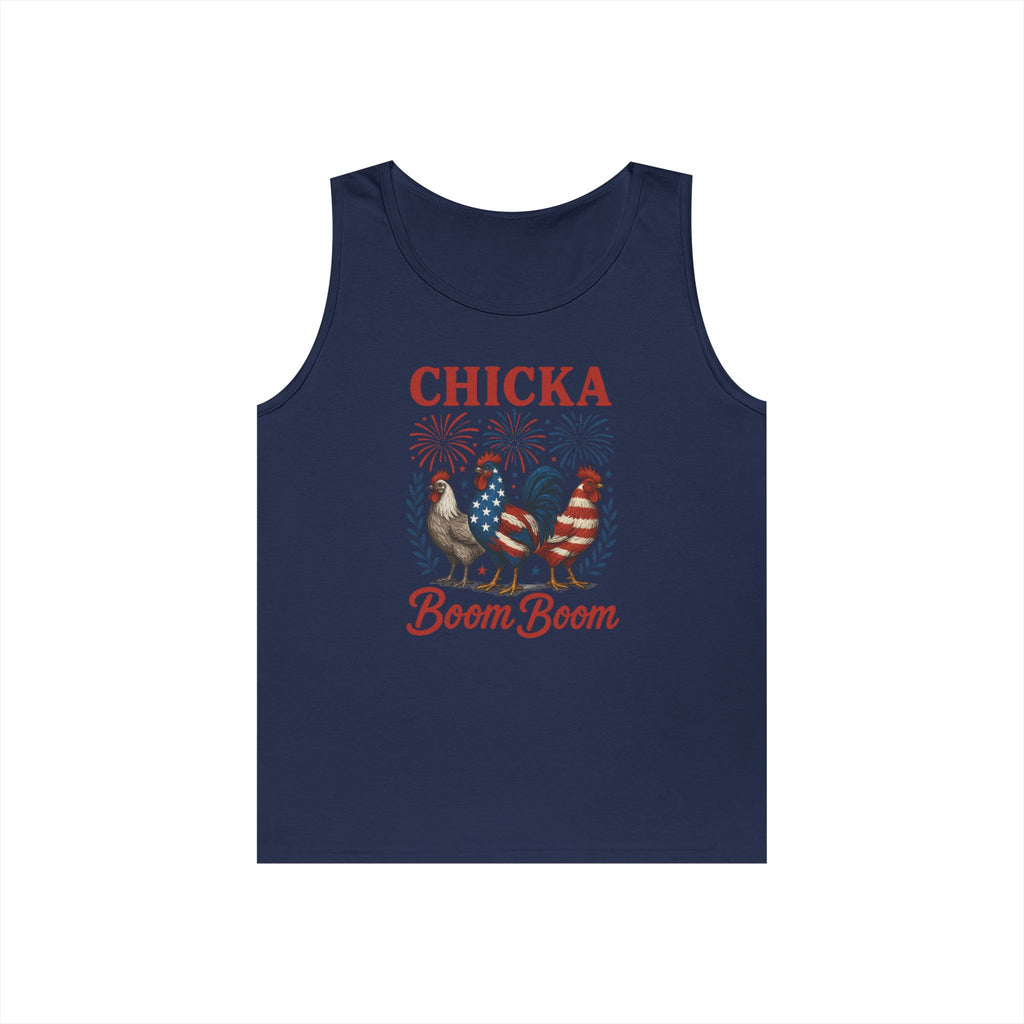 Chicka Boom Boom Heavy Cotton Tank Top