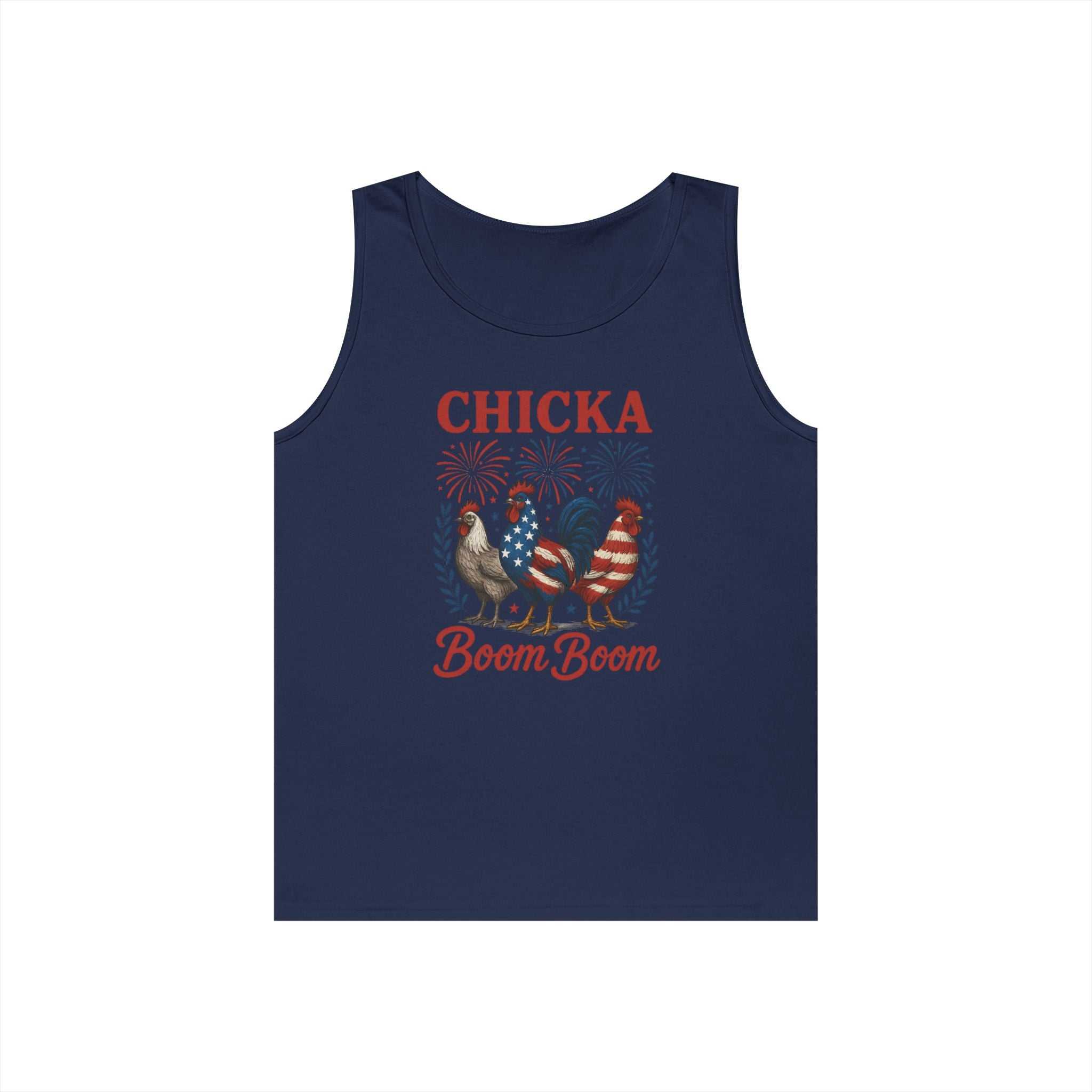 Chicka Boom Boom Heavy Cotton Tank Top