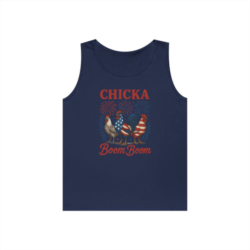 Chicka Boom Boom Heavy Cotton Tank Top