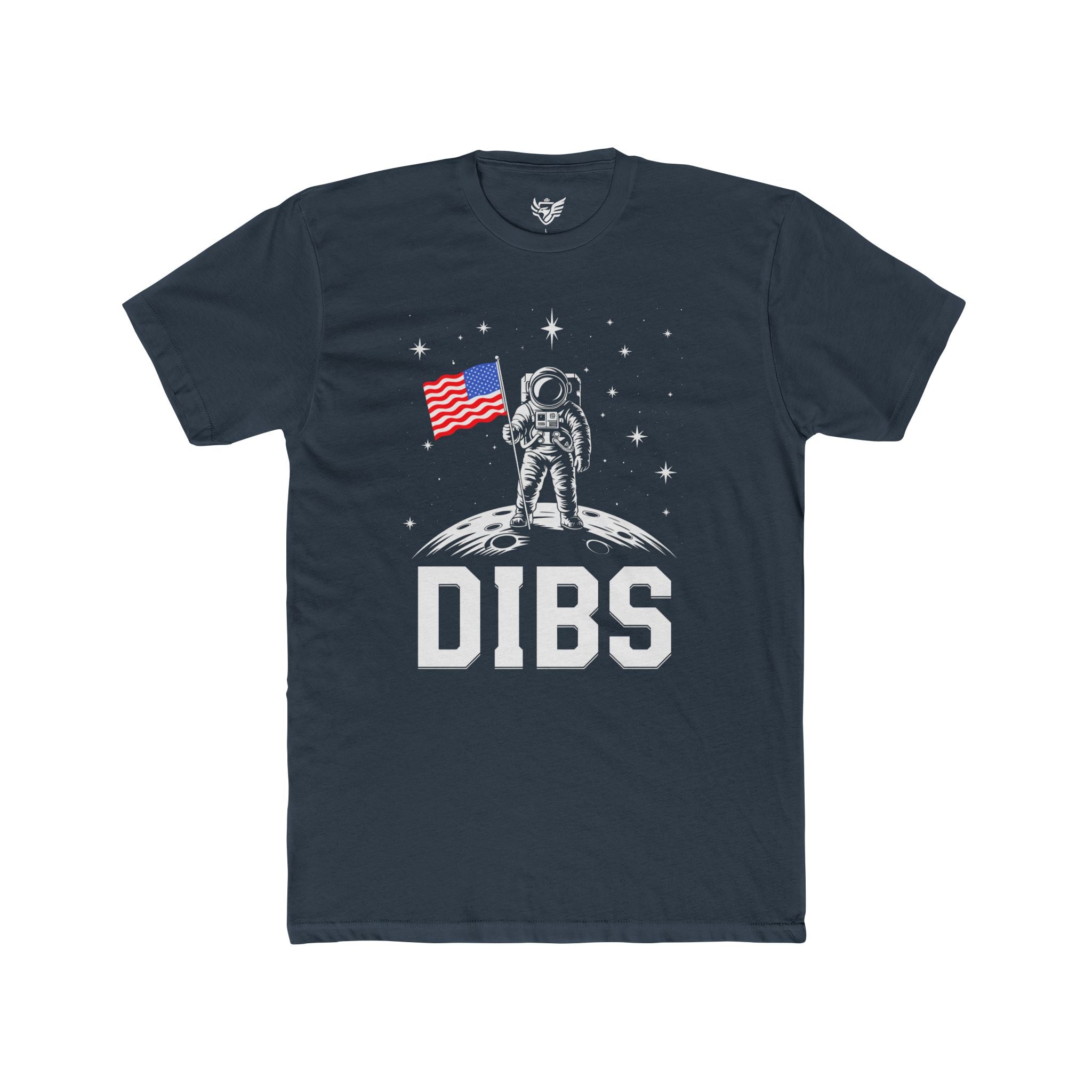 DIBS on the Moon Cotton Crew Tee