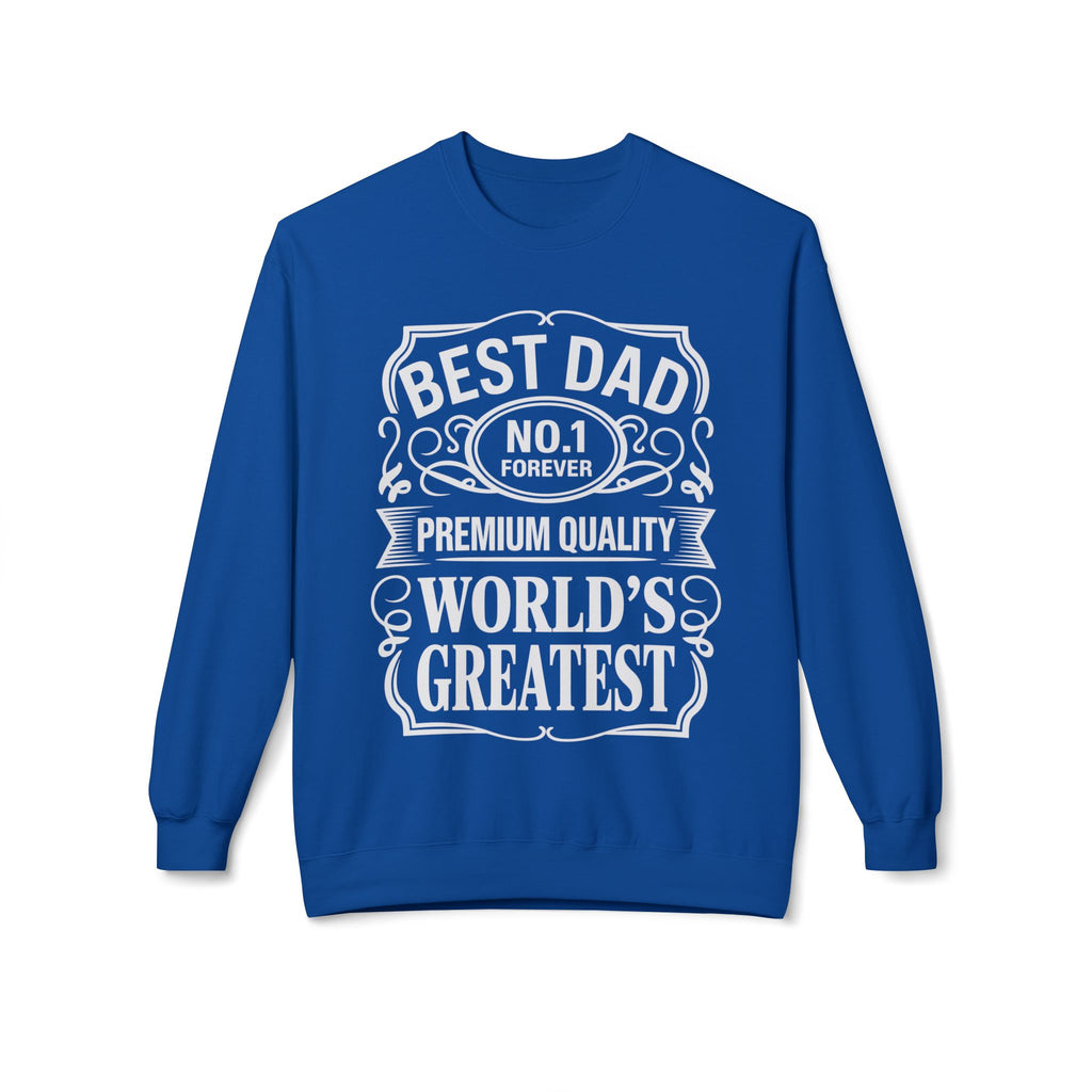 Bourbon Dad Midweight Softstyle Fleece Crewneck Sweatshirt