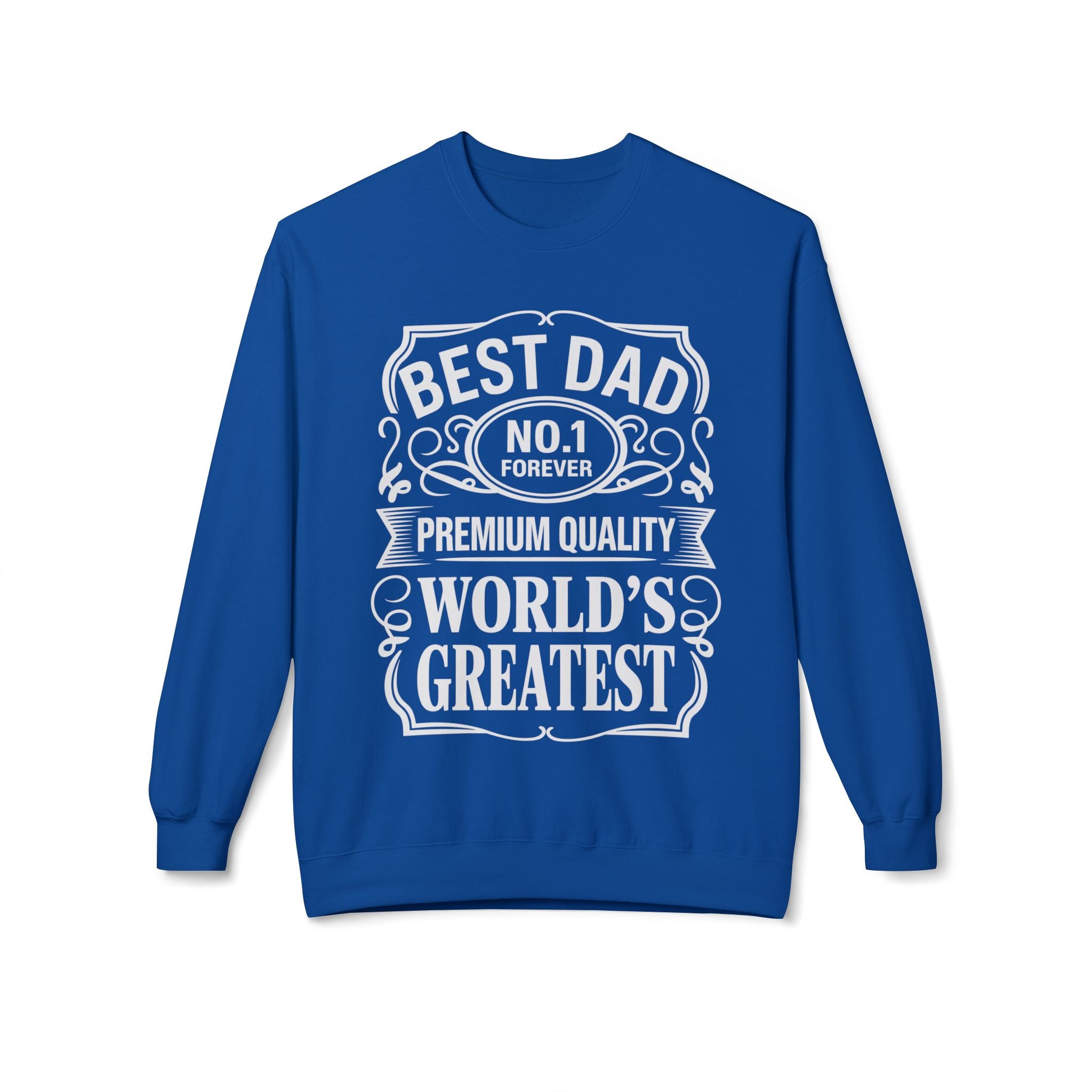 Bourbon Dad Midweight Softstyle Fleece Crewneck Sweatshirt