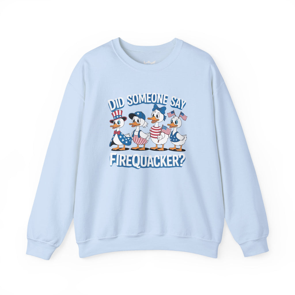 Firequackers Heavy Blend™ Crewneck Sweatshirt