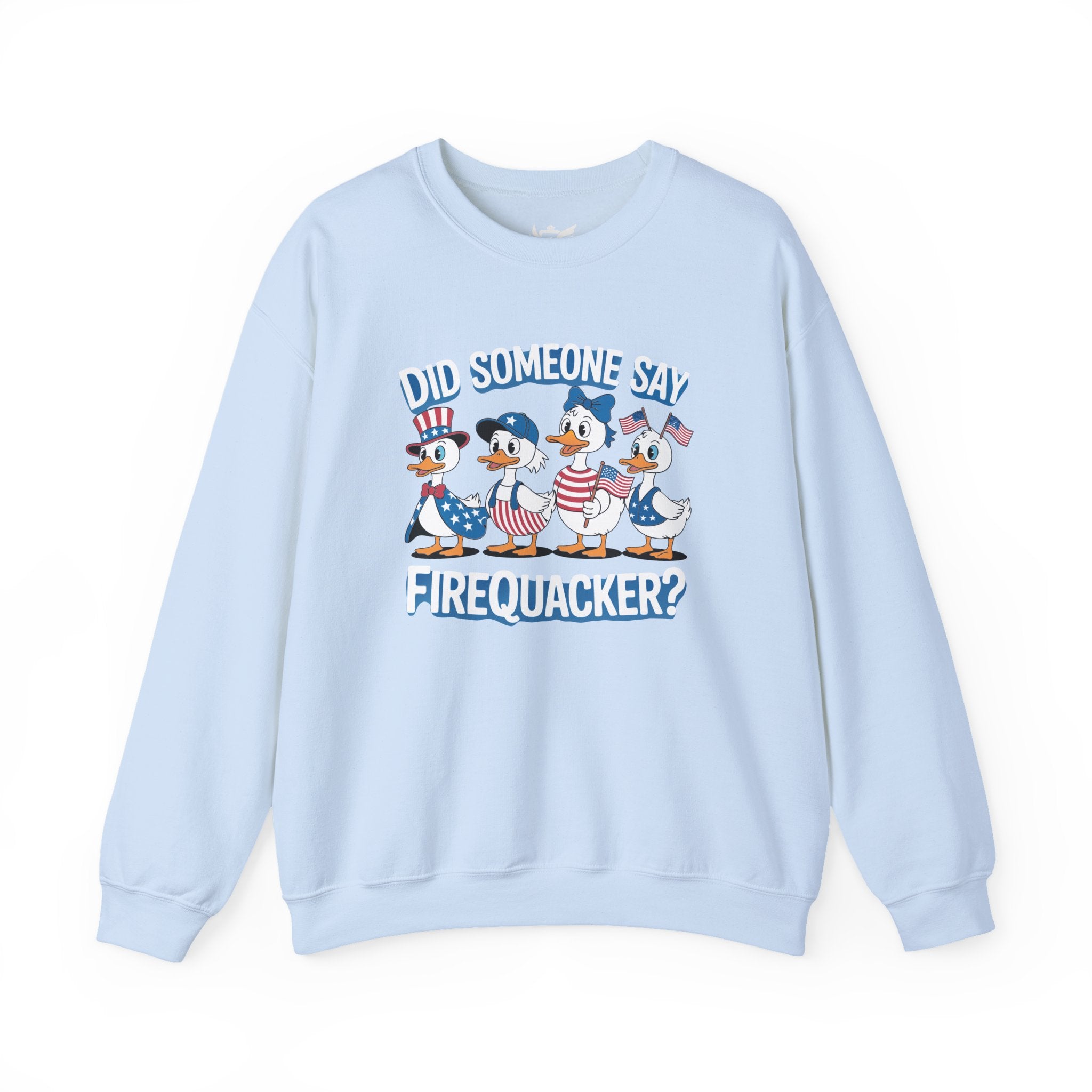 Firequackers Heavy Blend™ Crewneck Sweatshirt