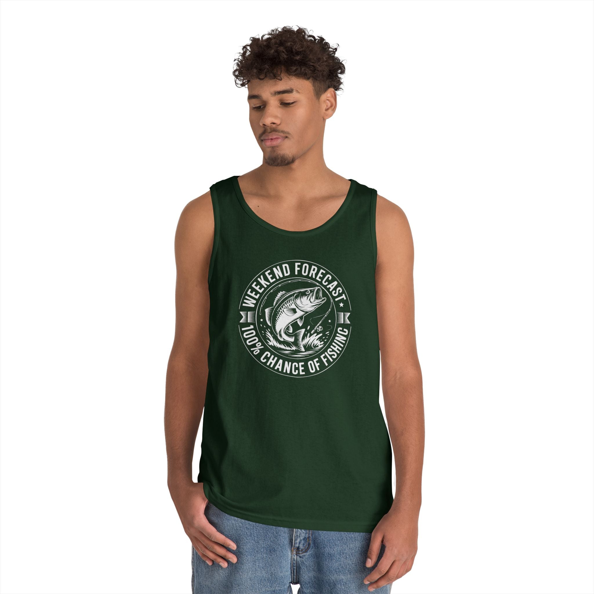 Weekend Forecast Heavy Cotton Tank Top
