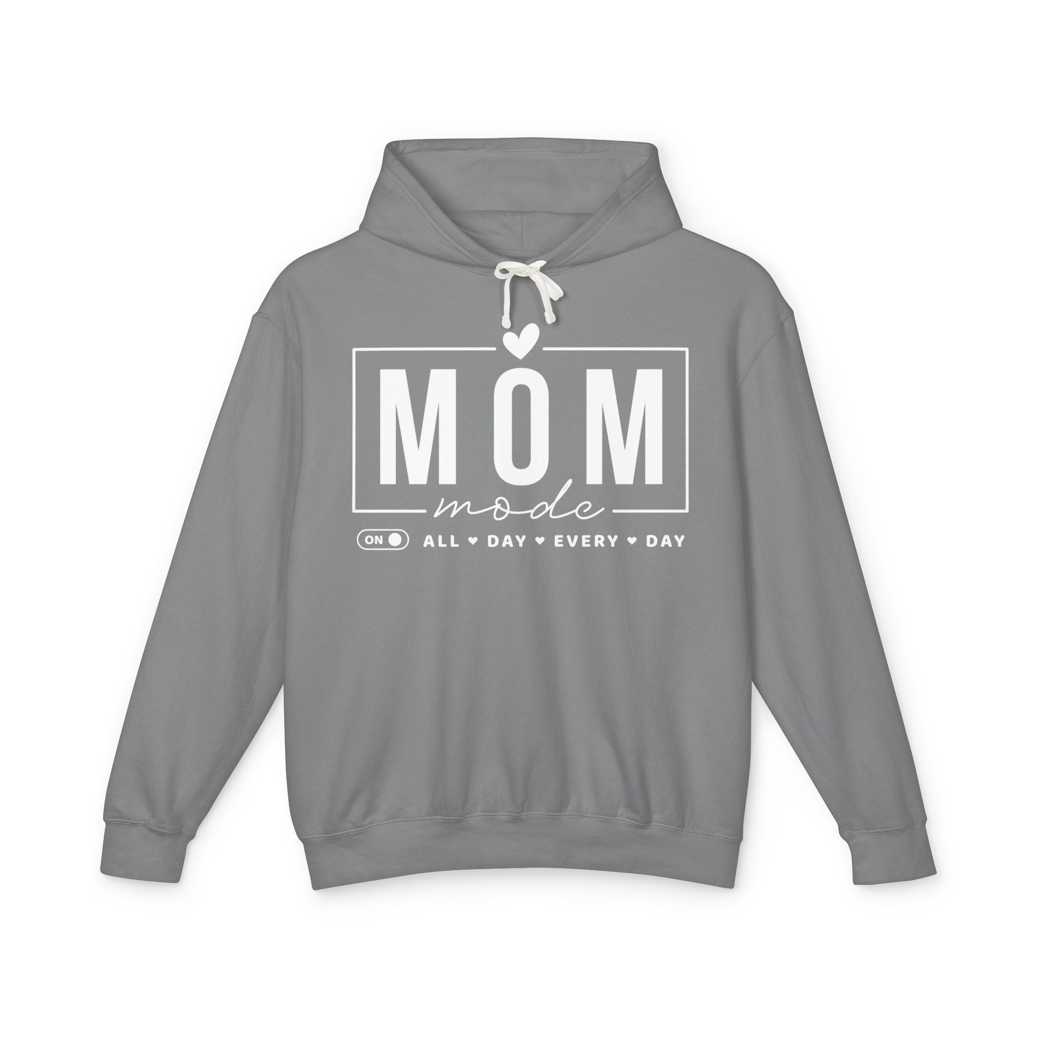 Mom Mode Lightweight Hooded Sweatshirt