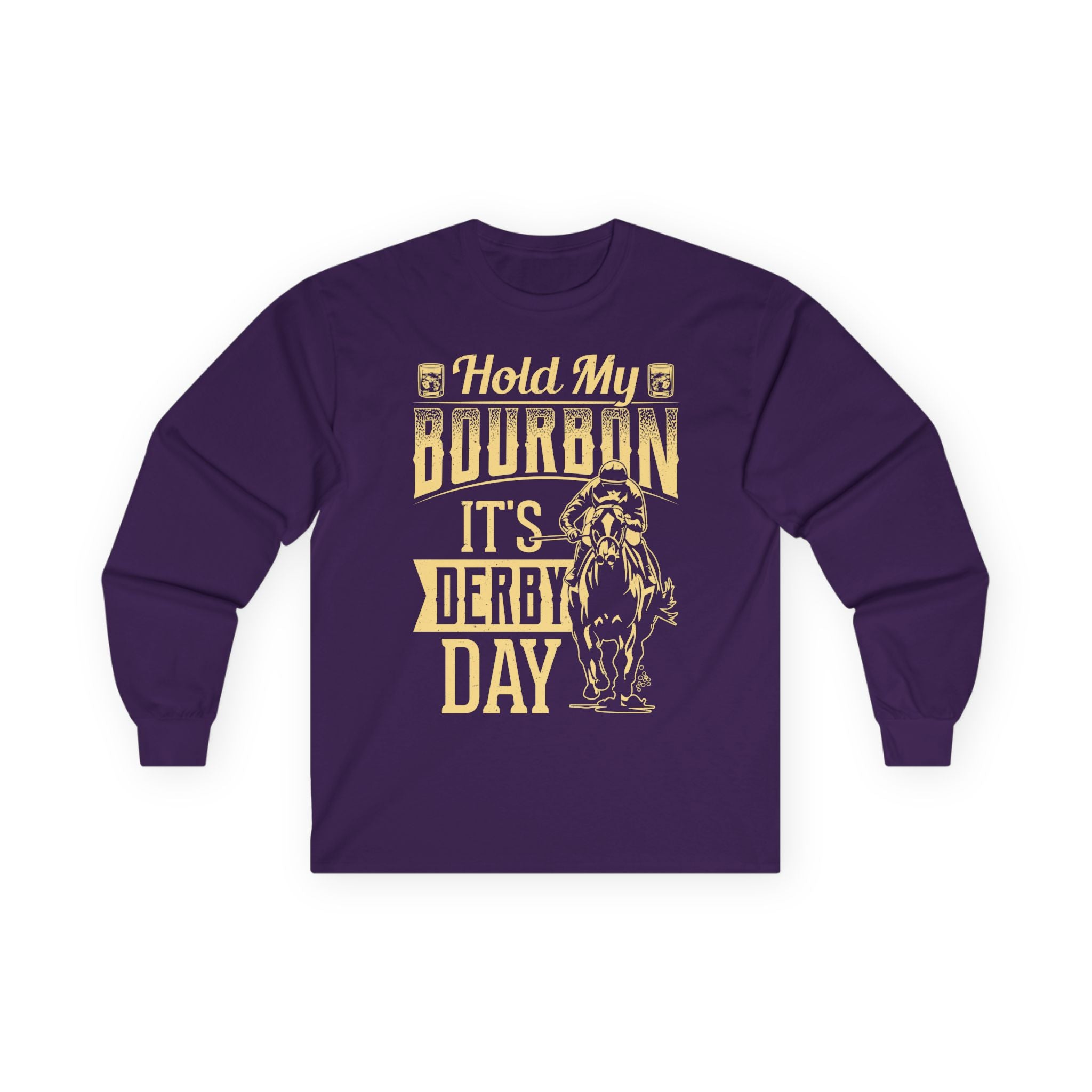 Derby Day Cotton Long Sleeve Tee