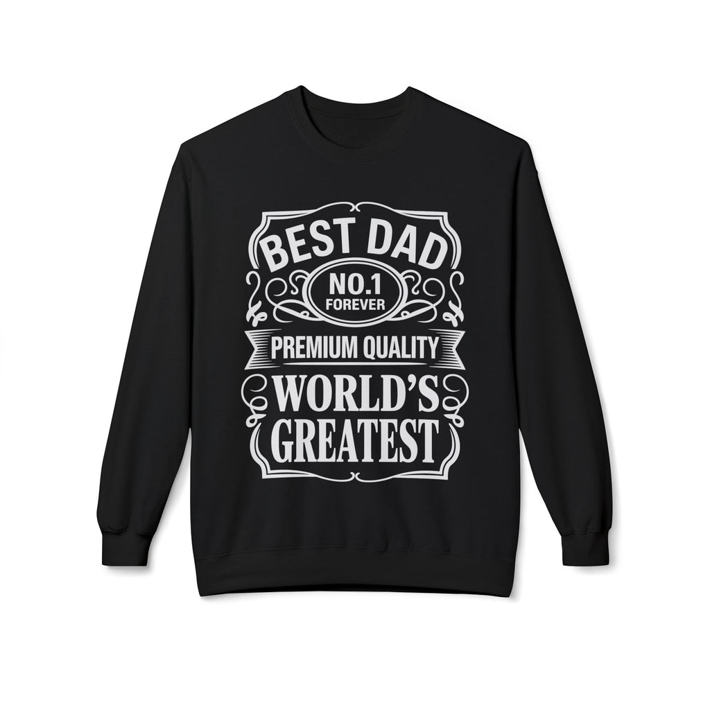Bourbon Dad Midweight Softstyle Fleece Crewneck Sweatshirt