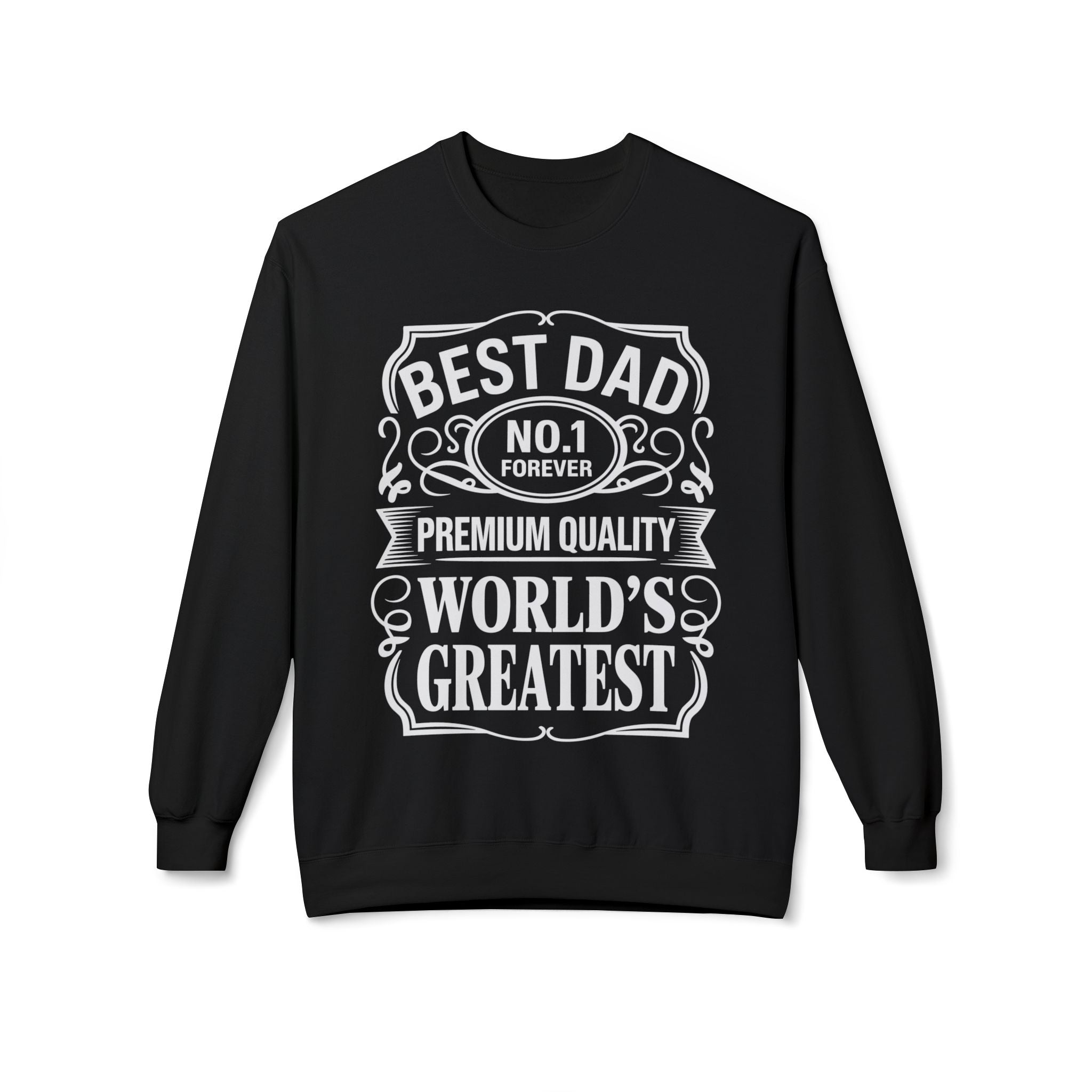 Bourbon Dad Midweight Softstyle Fleece Crewneck Sweatshirt