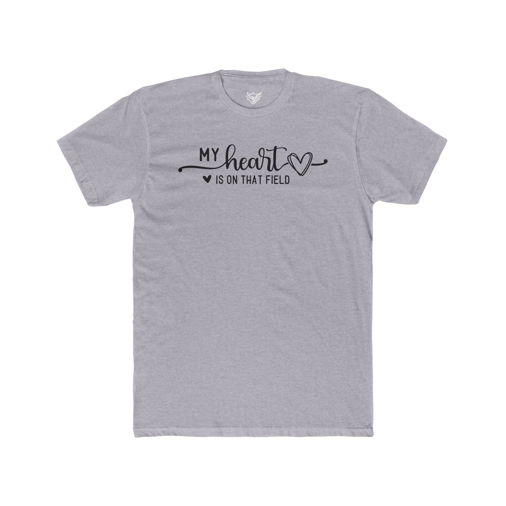 My Heart is on that Field Cotton Crew Tee