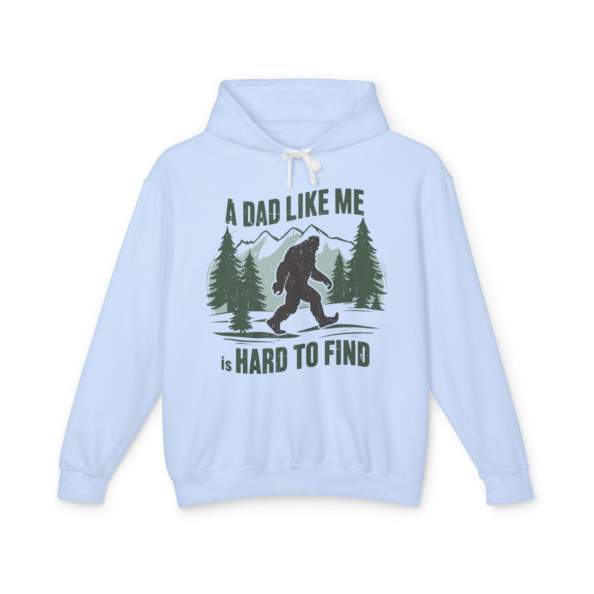 Hard to Find Dad Lightweight Hooded Sweatshirt