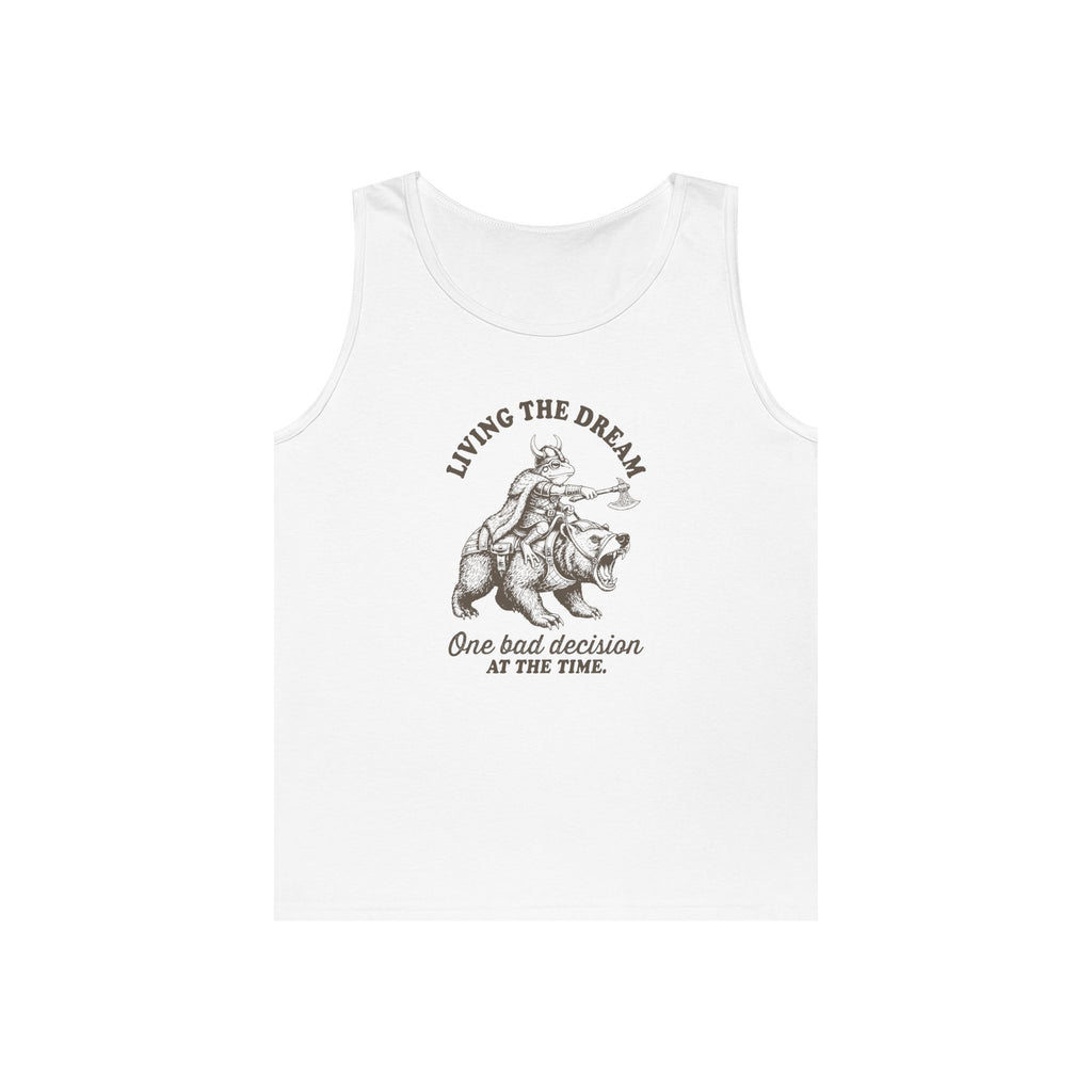 Living The Dream Heavy Cotton Tank Top