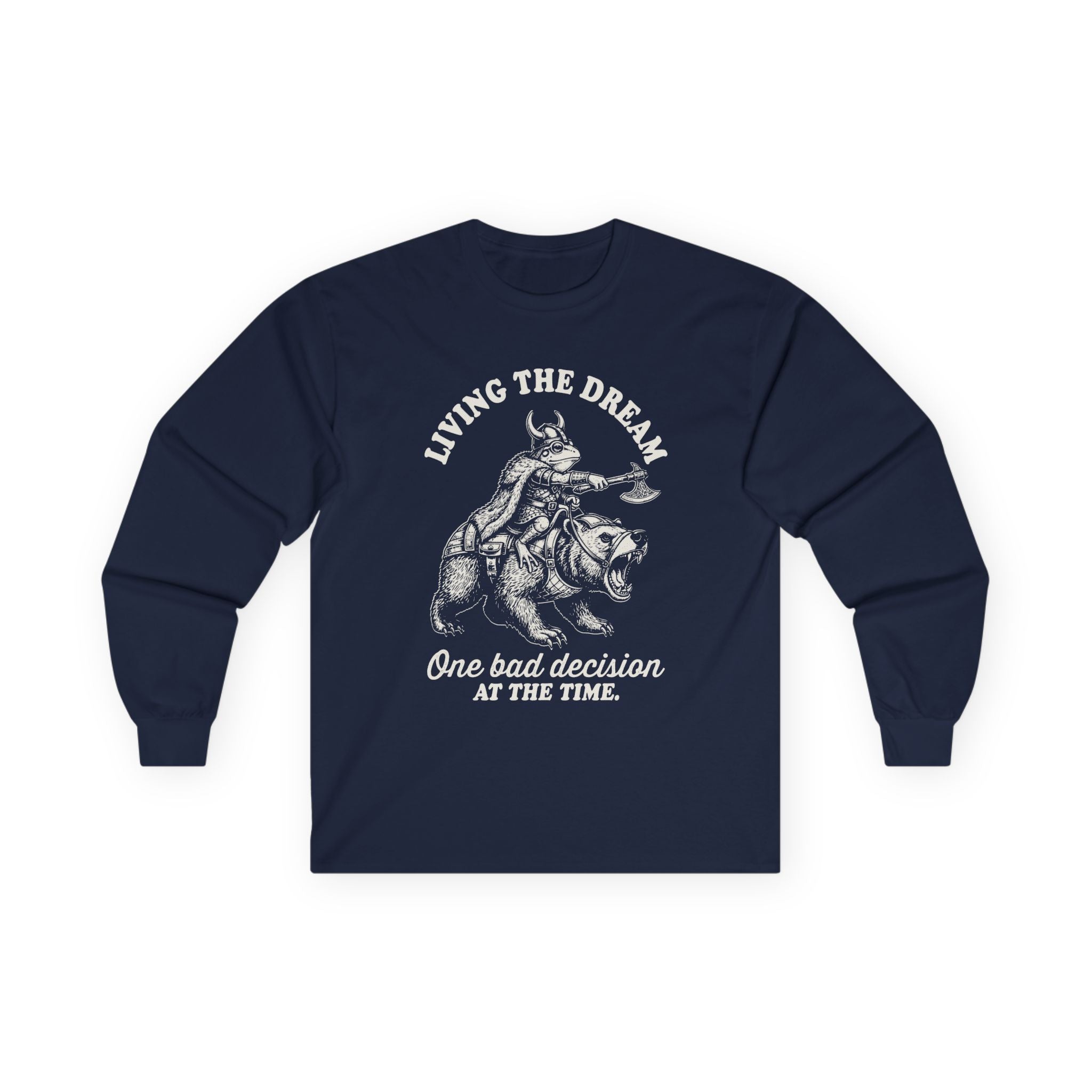 Living The Dream Cotton Long Sleeve Tee