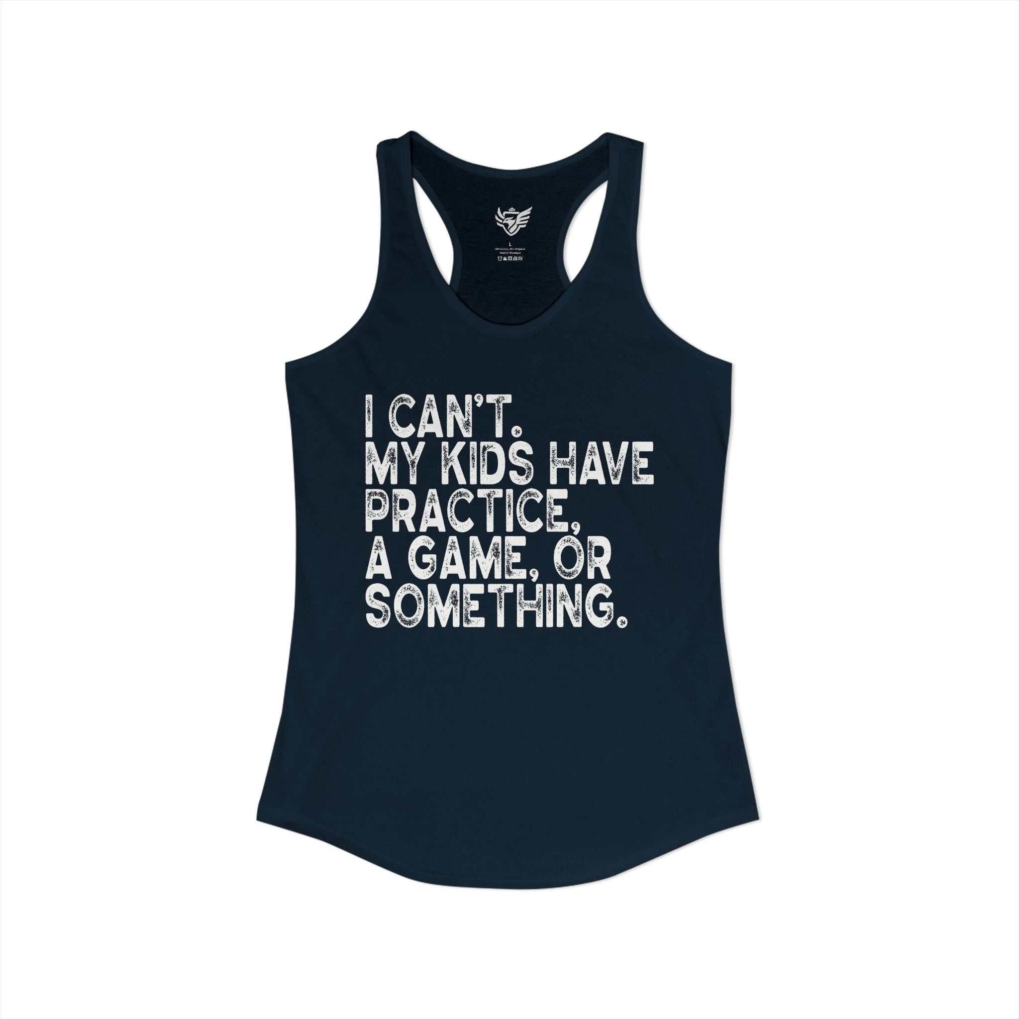 Busy Parents Ideal Racerback Tank