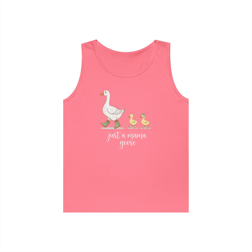 Just A Momma Goose Heavy Cotton Tank Top