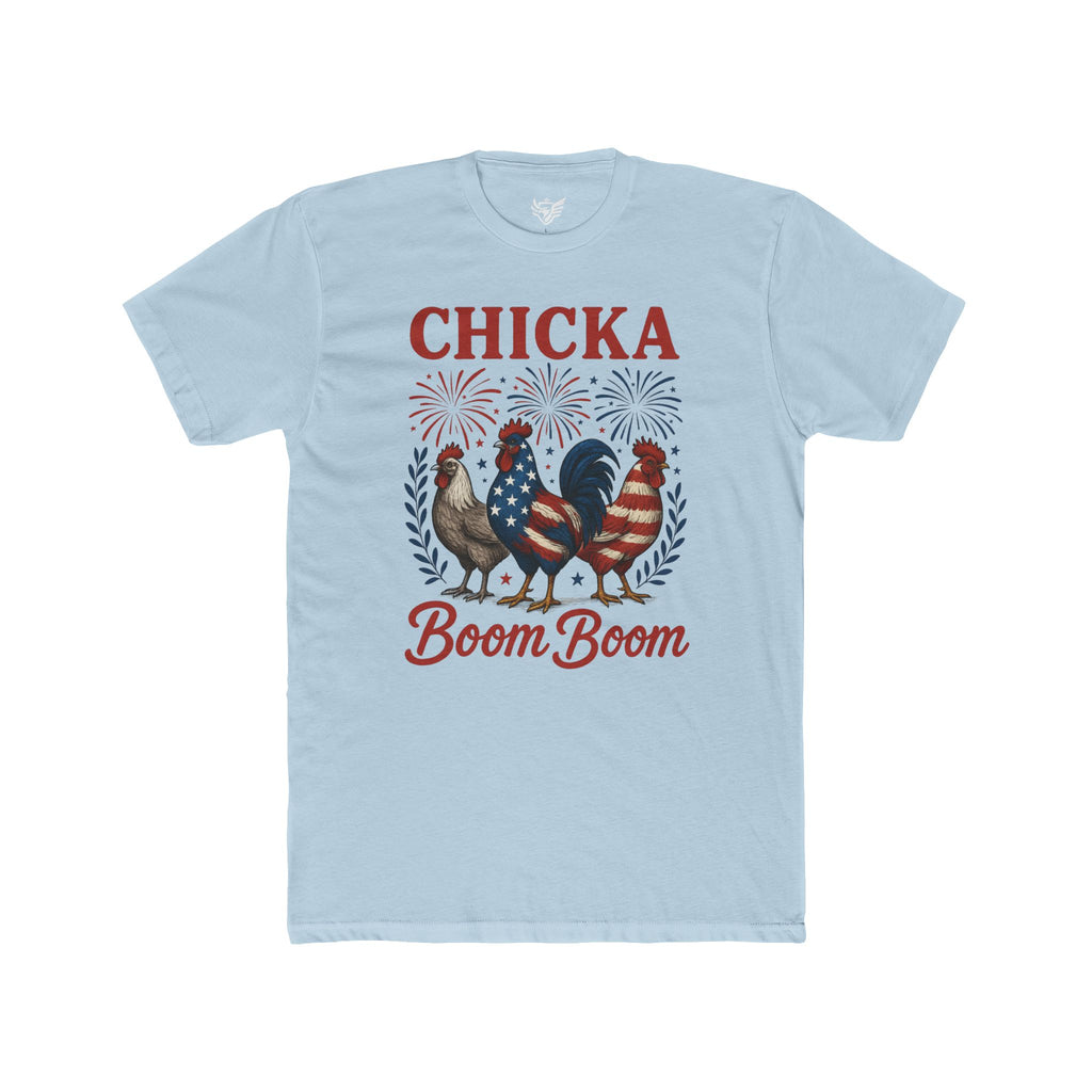 Chicka Boom Boom Cotton Crew Tee