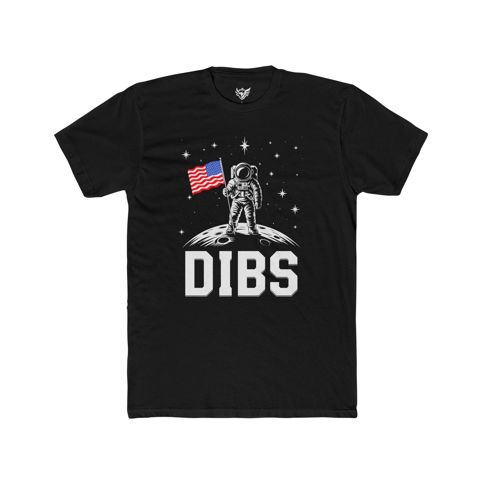 DIBS on the Moon Cotton Crew Tee