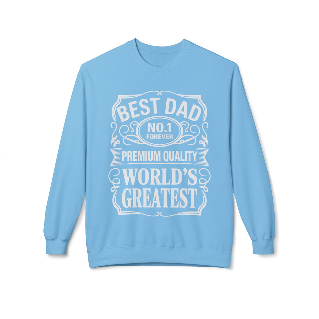 Bourbon Dad Midweight Softstyle Fleece Crewneck Sweatshirt